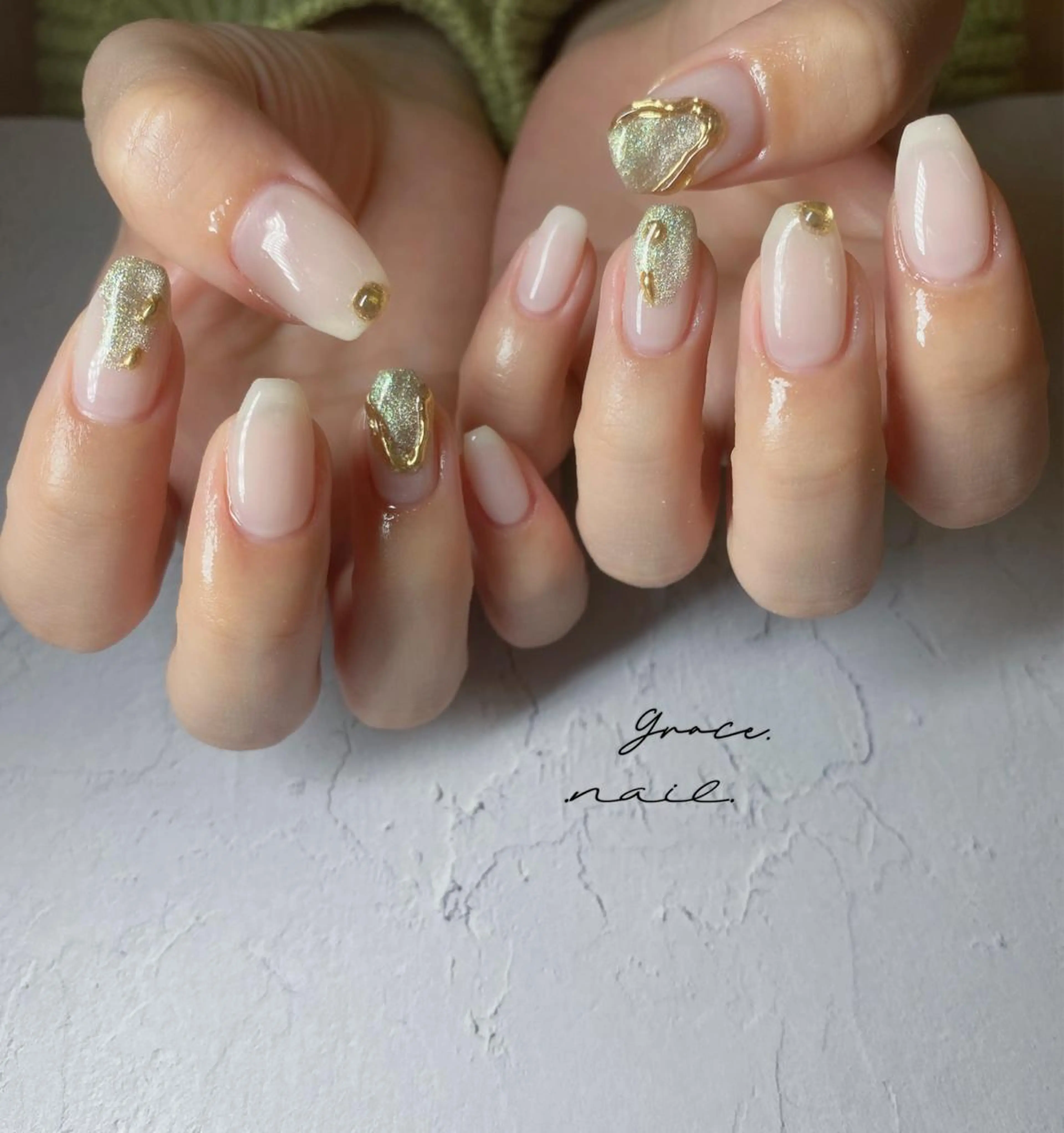 ネイル ハンドネイル ☆*｡Grace Nail｡*☆のネイルデザイン