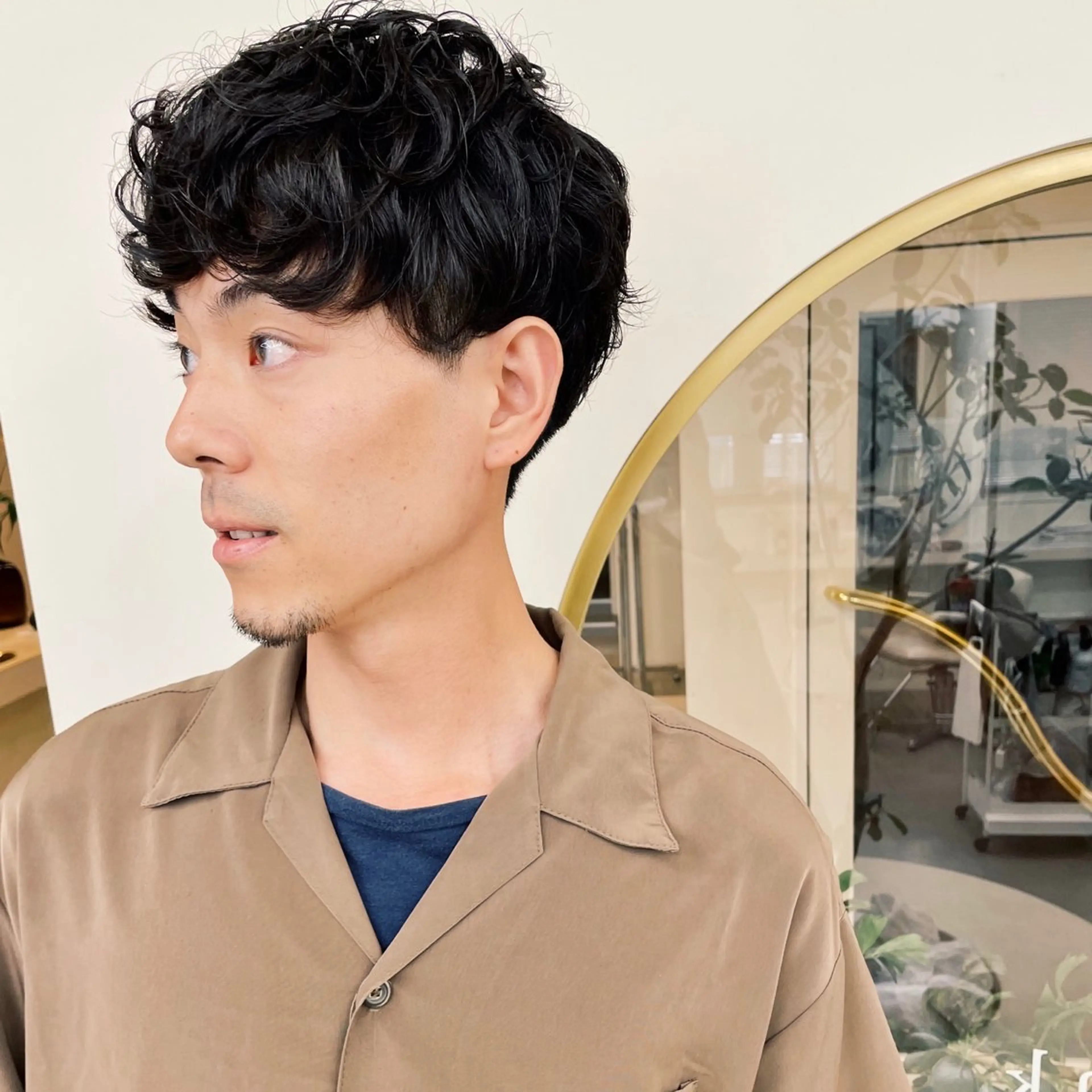 メンズ ショート・ボブ ・ウルフ✂︎IMAIのヘアスタイル
