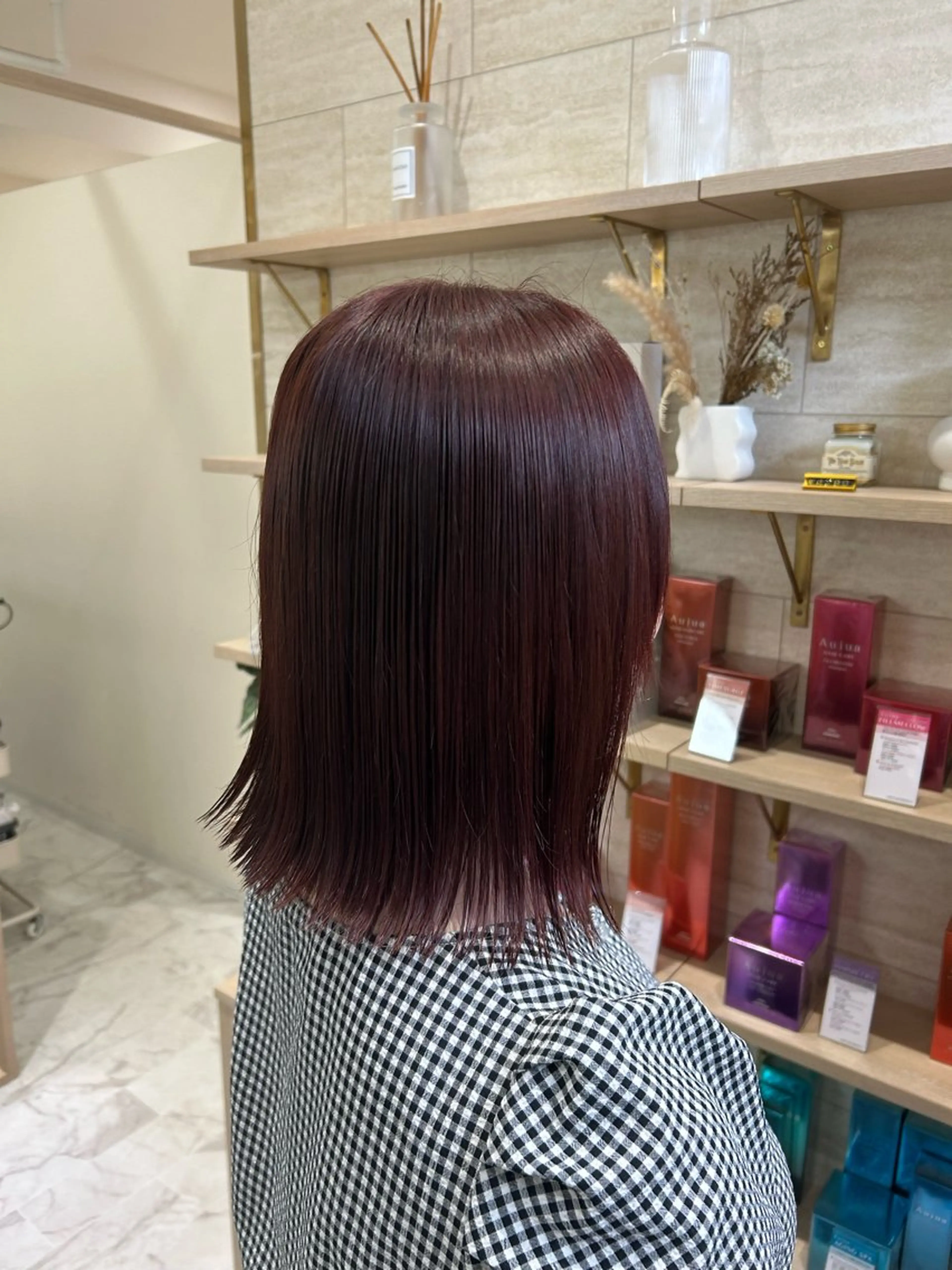 カラー Zina熊本 /花菜のヘアスタイル