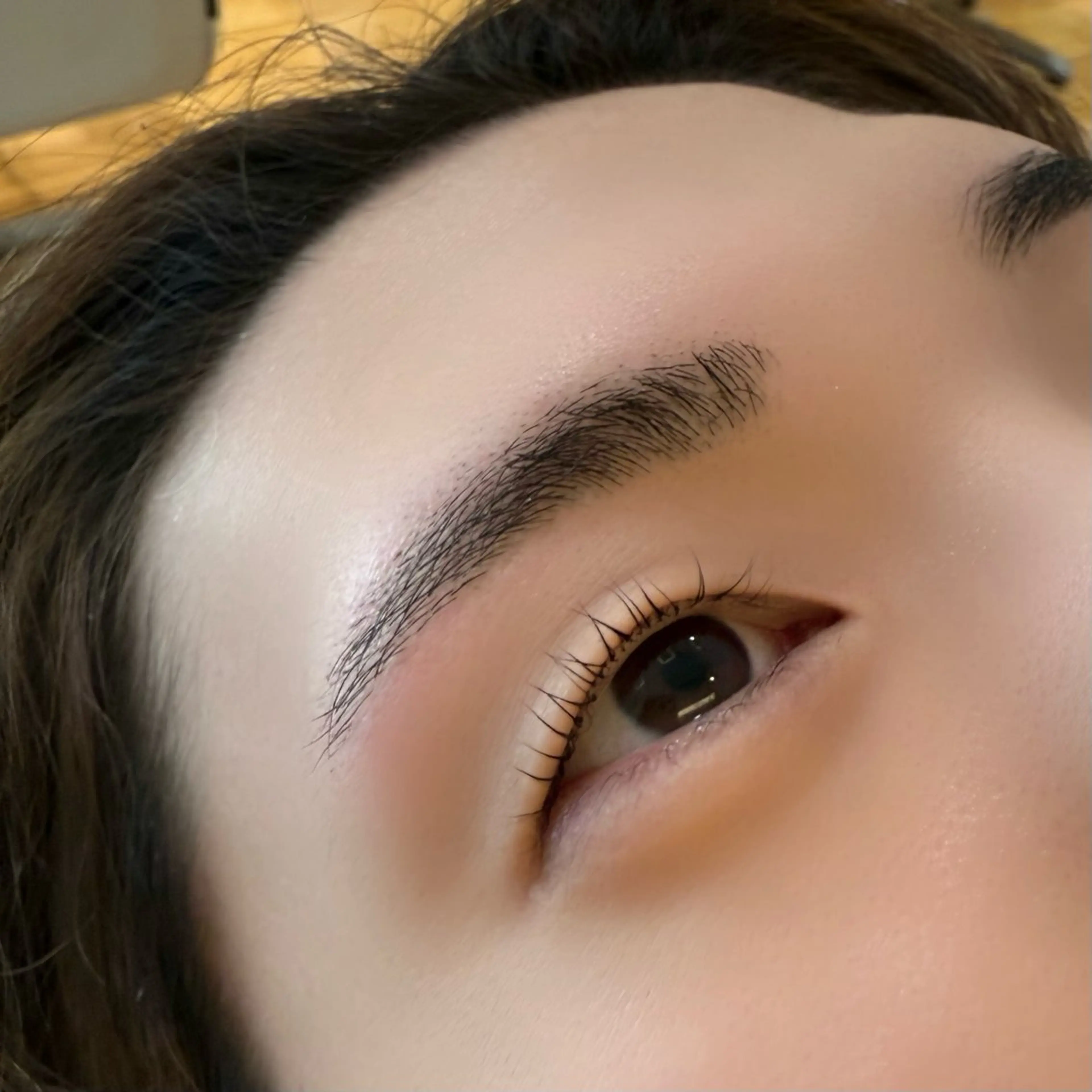 アイブロウ メンズアイブロウ femme 當田 莉央のヘアスタイル