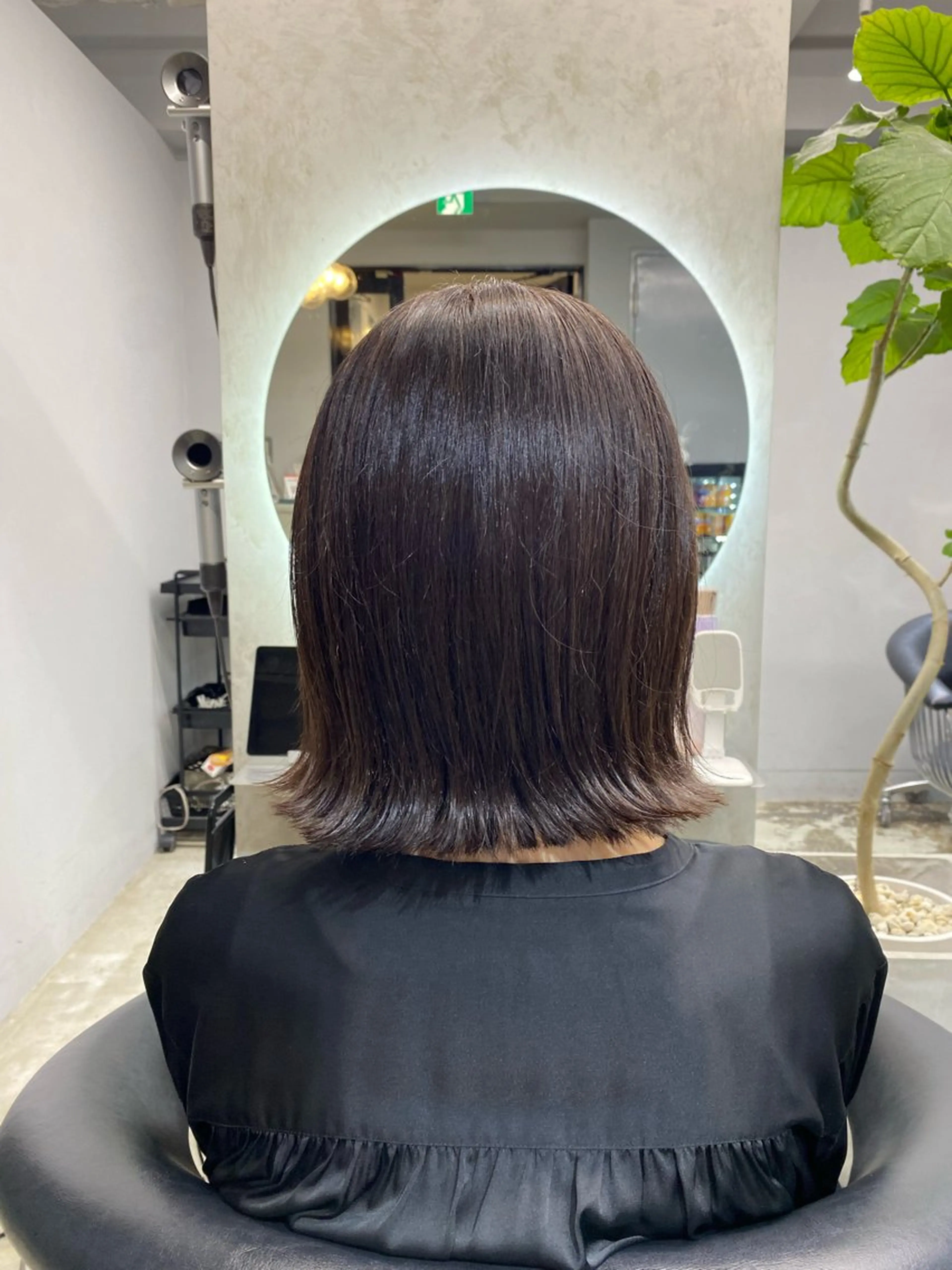 ミディアム カラー 透明感カラー カット ヘアカラー 佐藤 侑哉のヘアスタイル