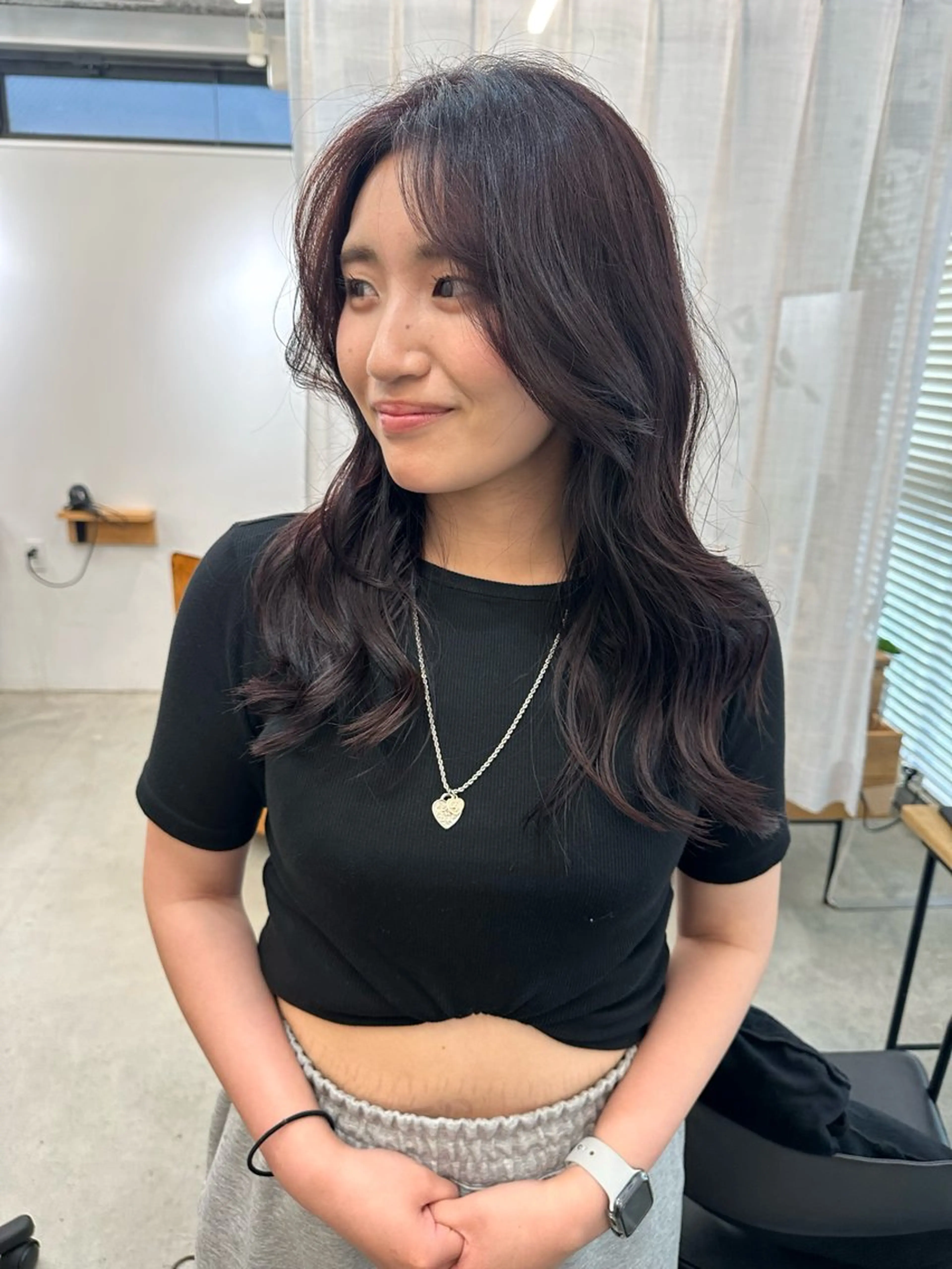 ロング カラー カット ヘアカラー トリートメント lelu所属・lelu / 佐々木のヘアスタイル