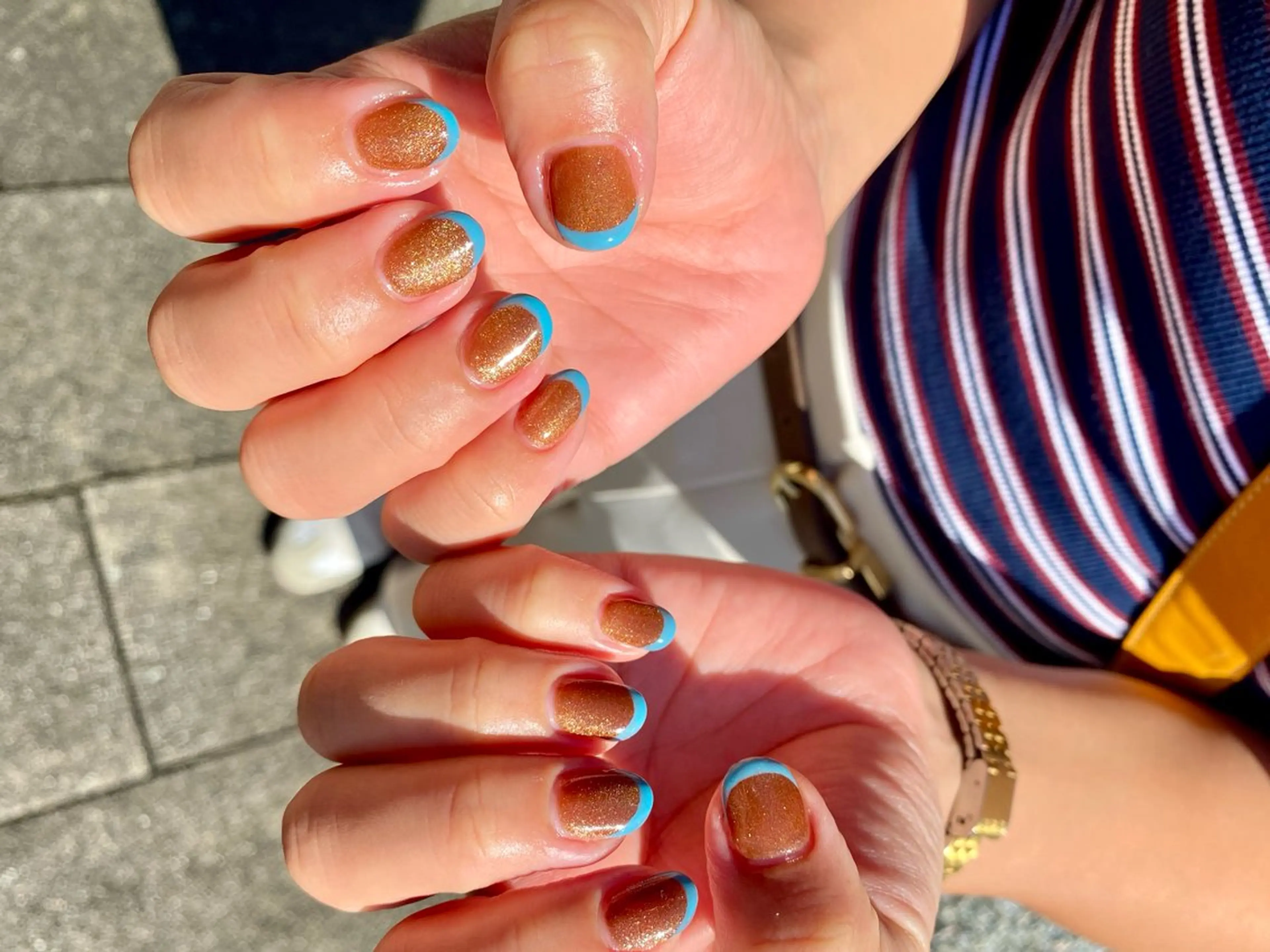 ミディアム ハンドネイル Mikami Nanaのネイルデザイン