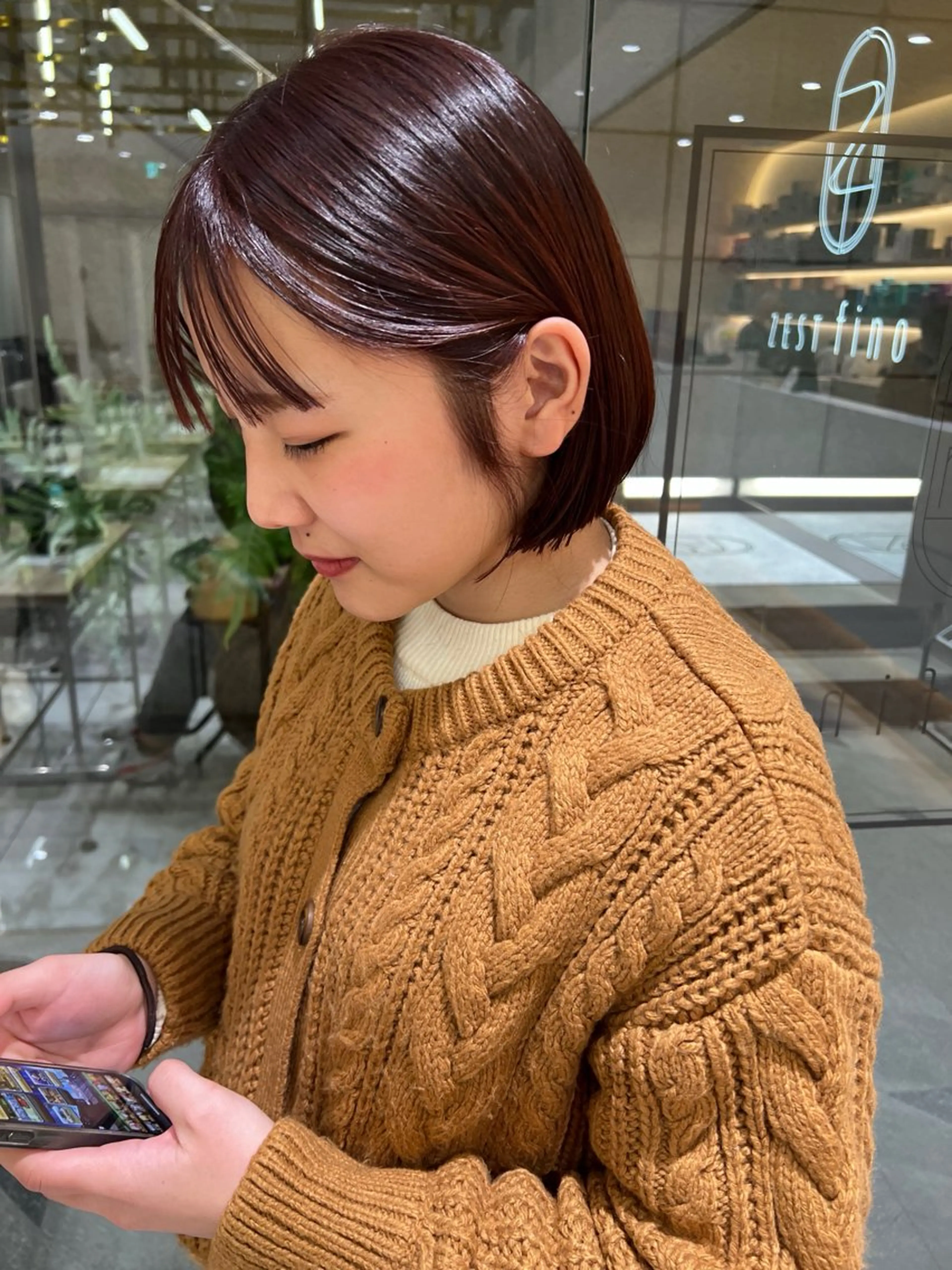 ショート ヘアカラー トリートメント オシャレデザイン 🧺🪽/SHUNOのヘアスタイル