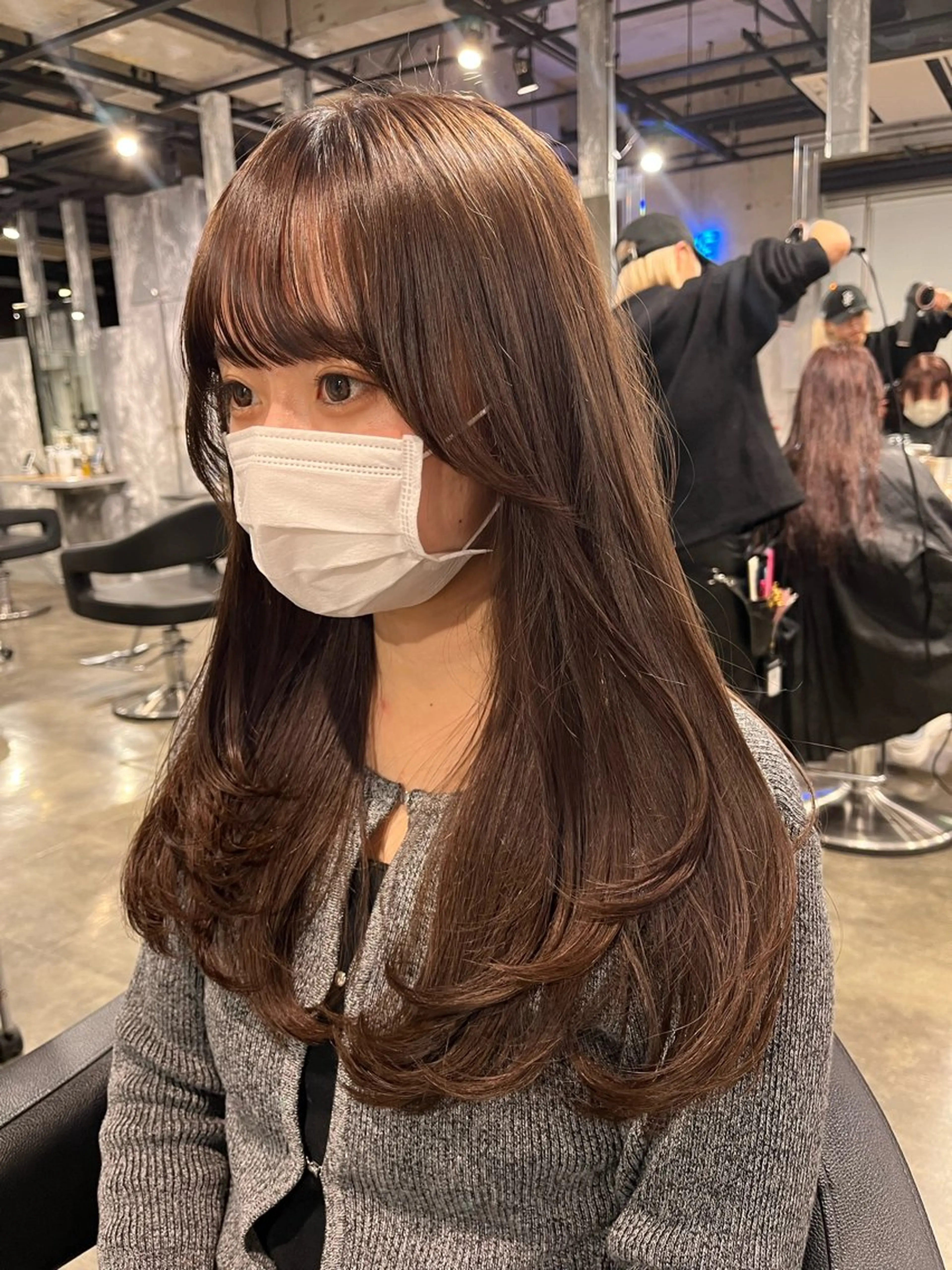 ロング レイヤーカット haire所属・似合わせhair🌷 momoのヘアスタイル