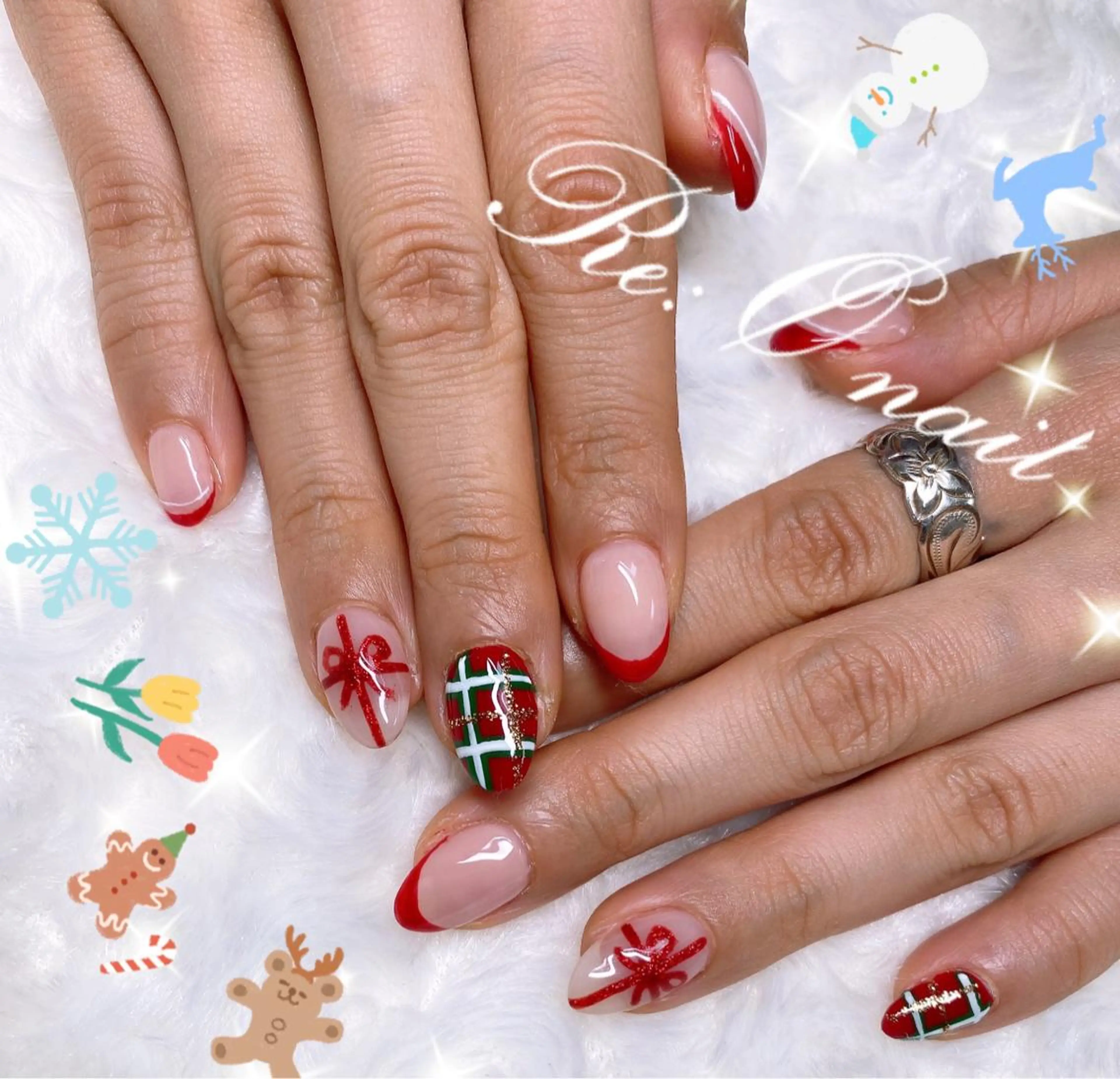 ネイル ハンドネイル Re:Ø nail 🩵TSUJIのネイルデザイン