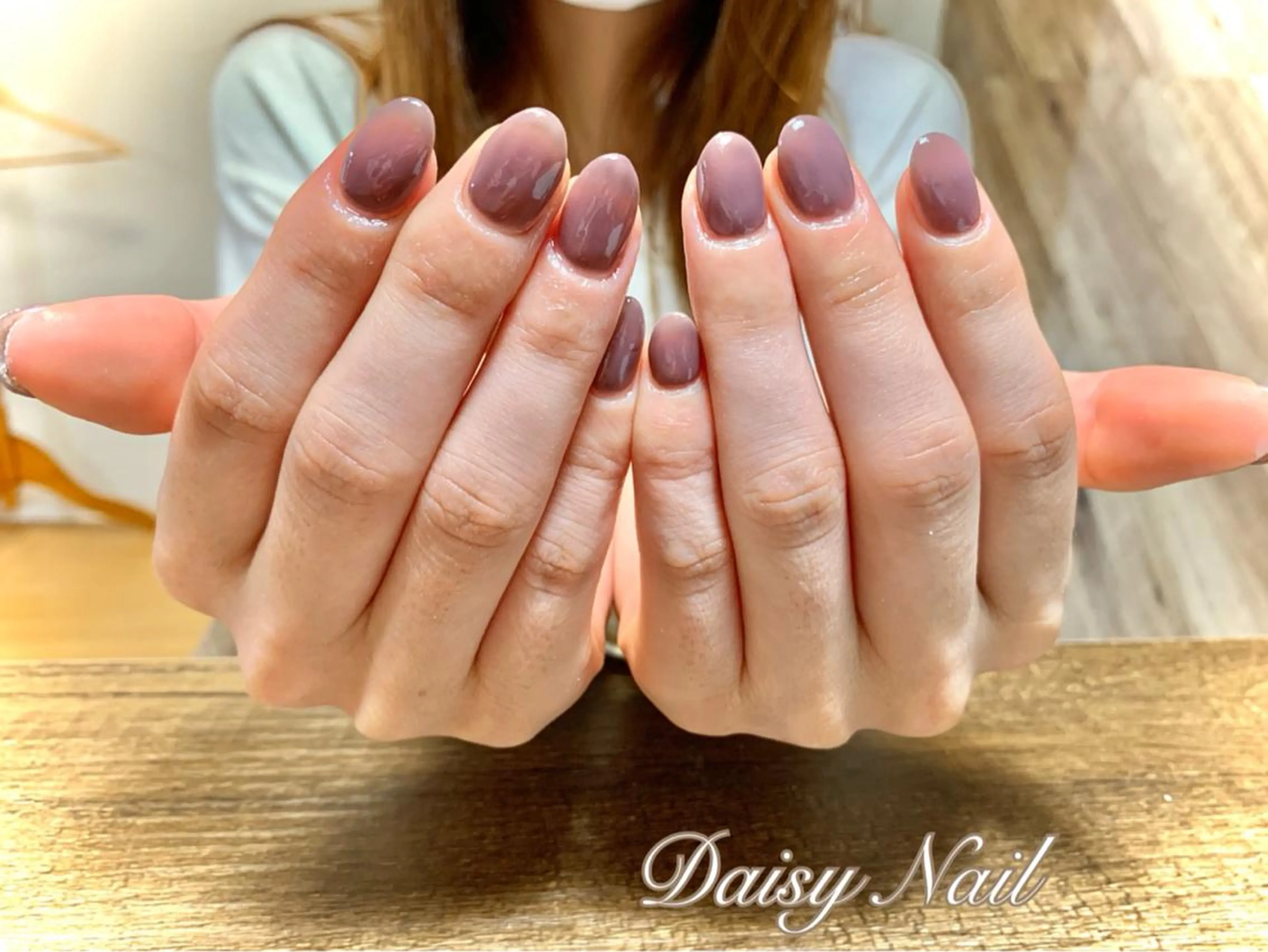 ネイル うる艶♡透明感ネイル Rirashiaのネイルデザイン