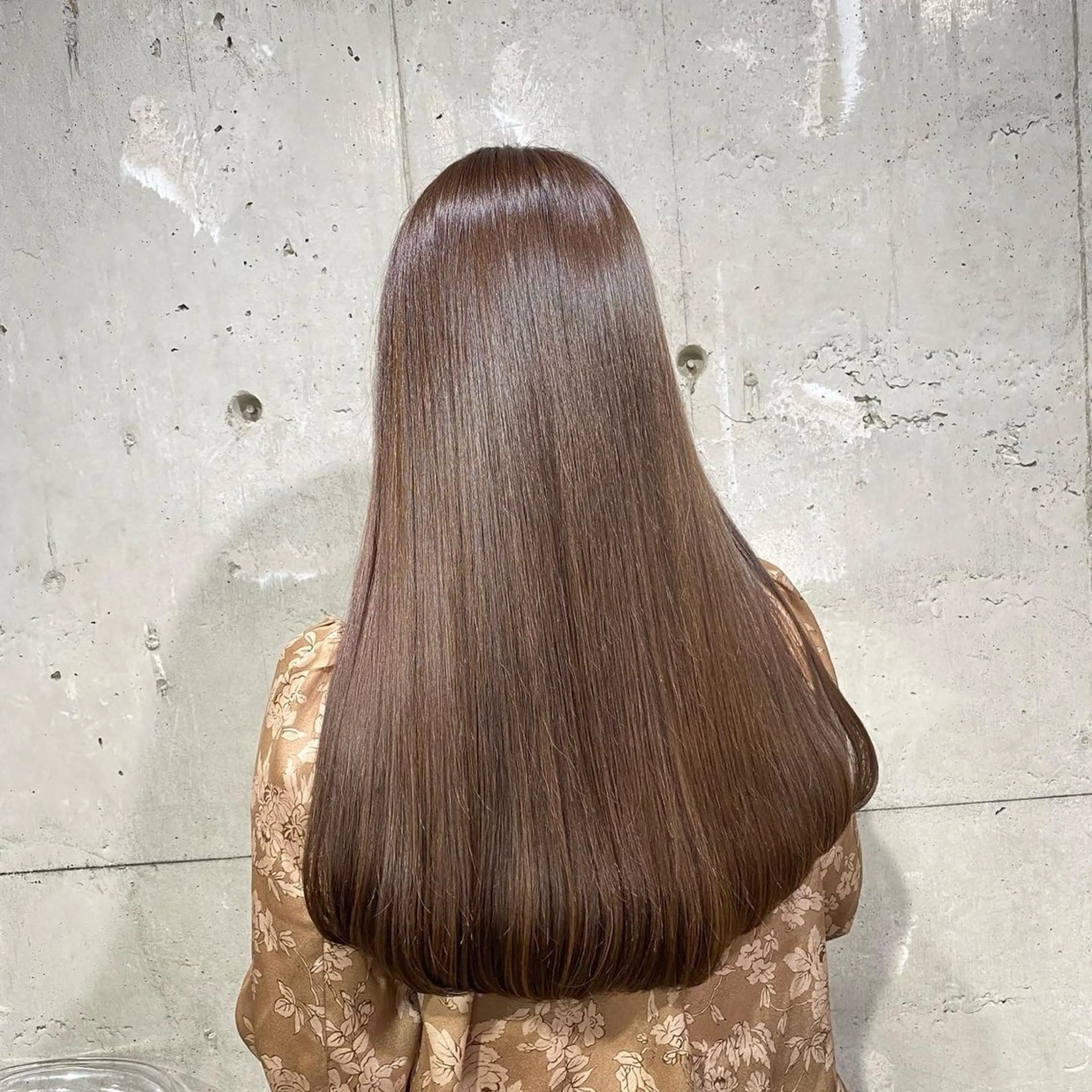 ロング カラー カット パーマ トリートメント ヘアセット 🟦ニュアンス/メン ズパーマ横浜🟦のヘアスタイル