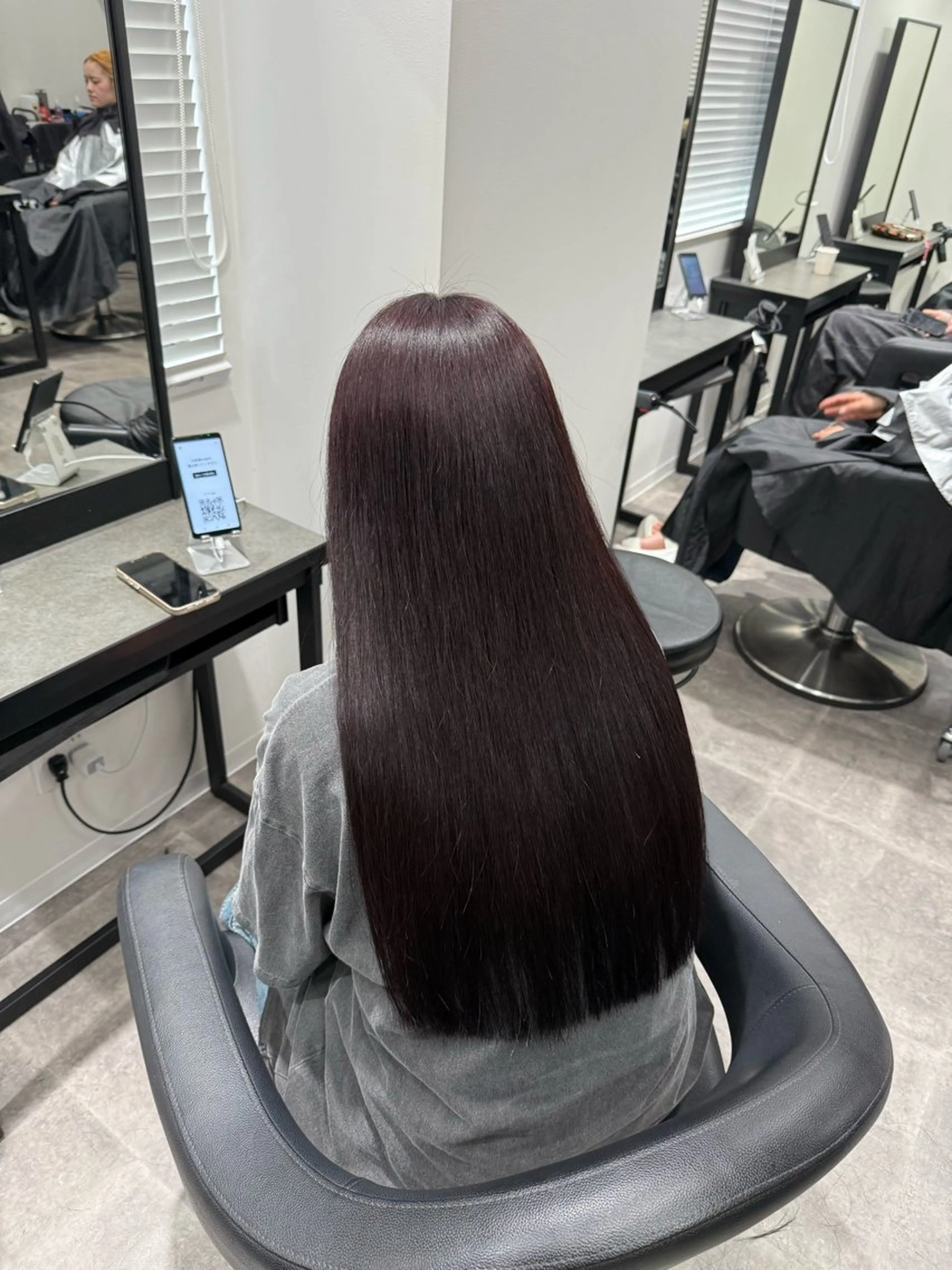 ロング カラー ヘアアレンジ ヘアカラー トリートメント 💗暖色特化ピンク/ 赤髪💗HARUNAのヘアスタイル