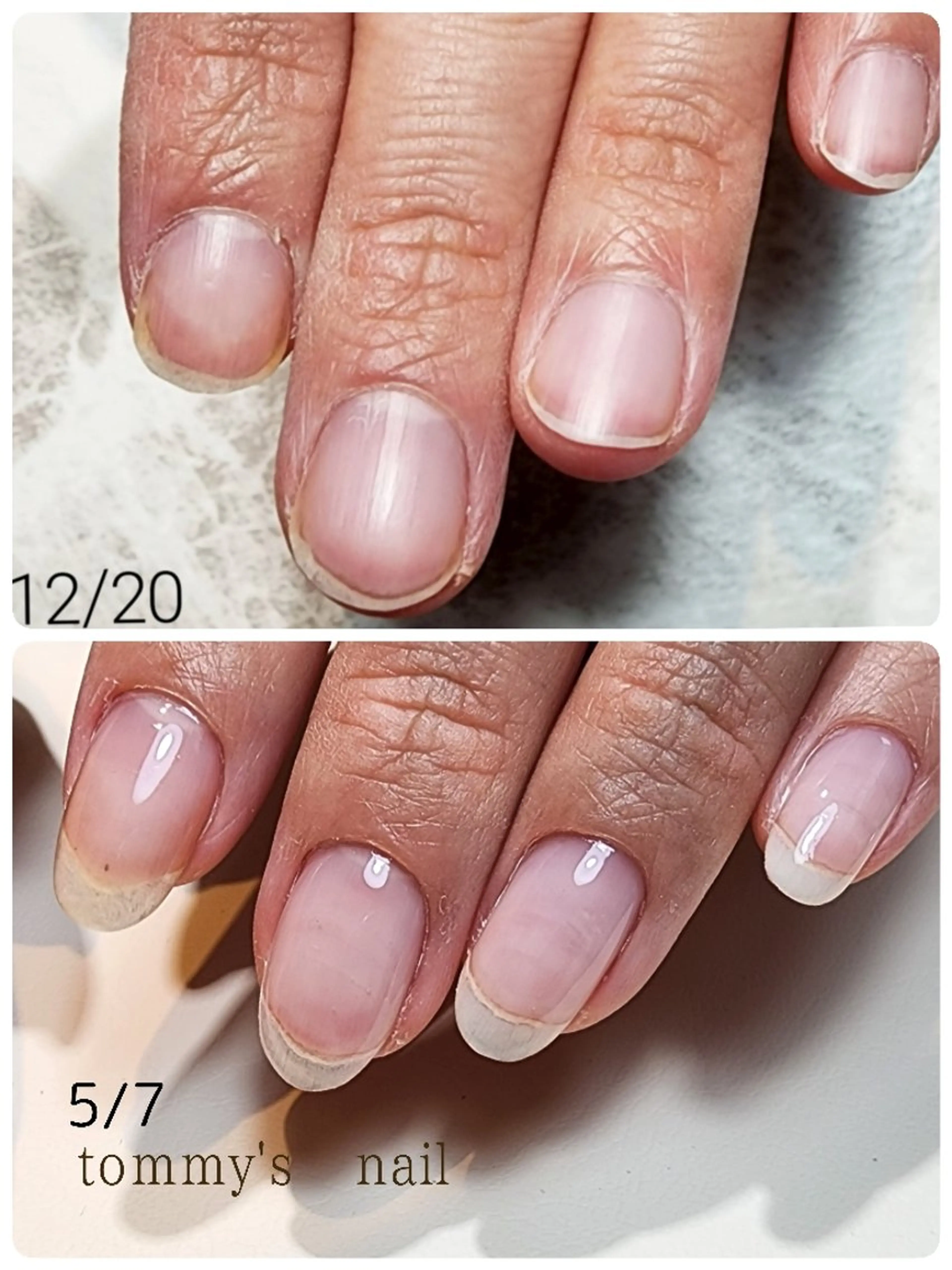 ネイル ジェルネイル グラデーション ラメ(グリッター) ラメグラデーション ミラーネイル tommy's nail所属・福岡/若よもぎ蒸し 全身美容が叶うサロンのネイルデザイン