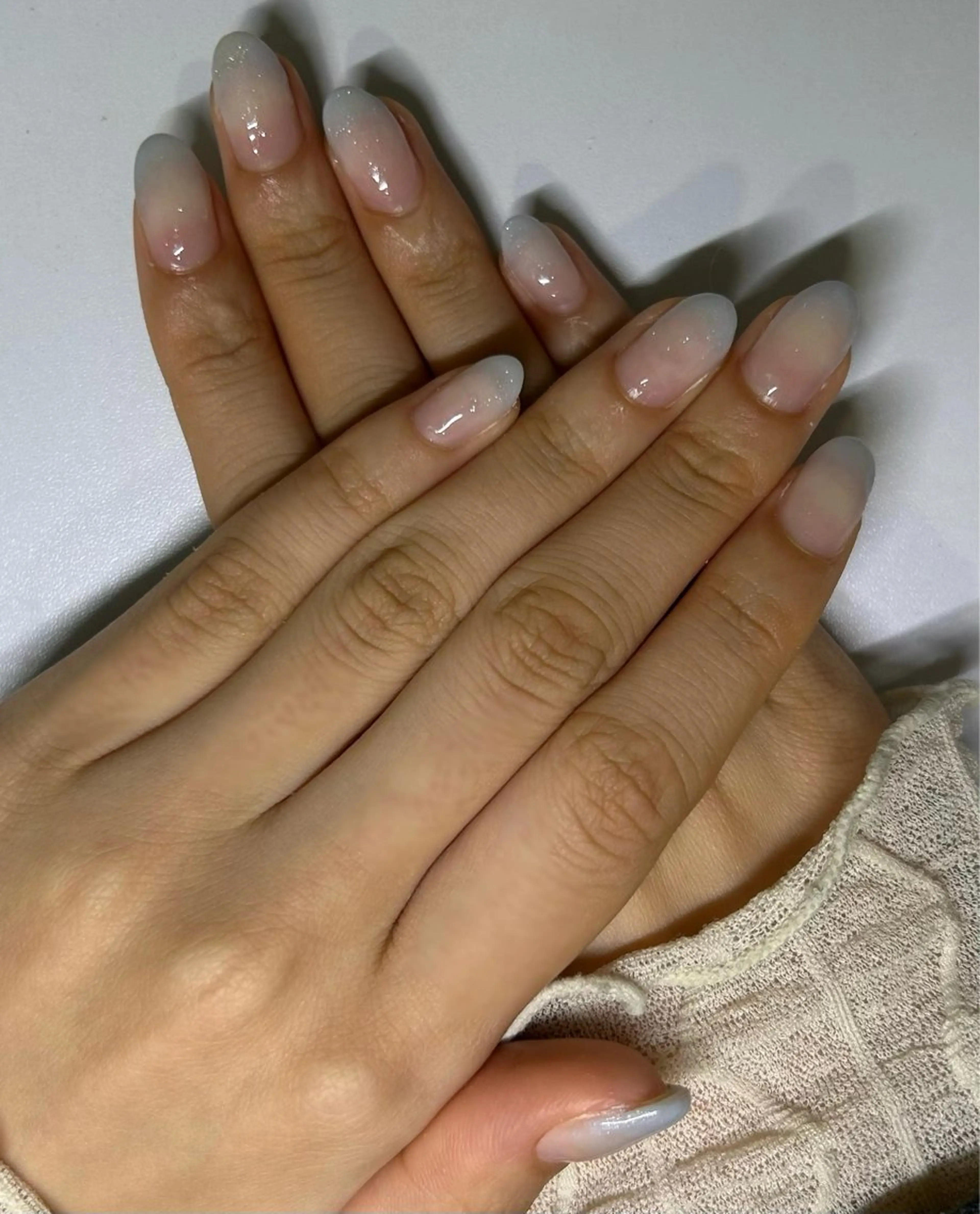 ネイル 水色 ネイルサロン エーナイン キャポ大谷地 店所属・✴︎御予約受付中✴︎ Yuiのネイルデザイン