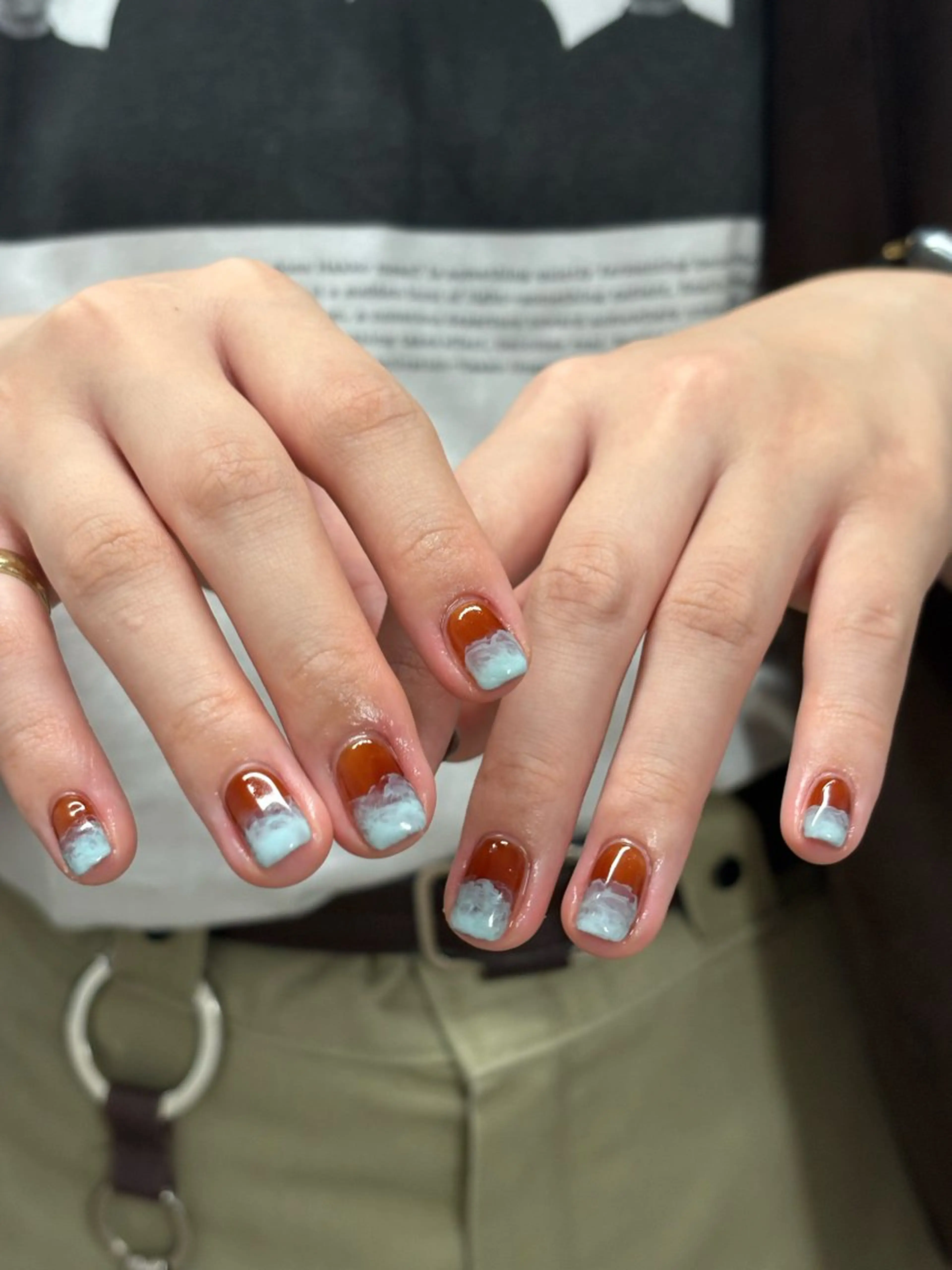 ネイル ハンドネイル GLADnail新宿 arisaのネイルデザイン