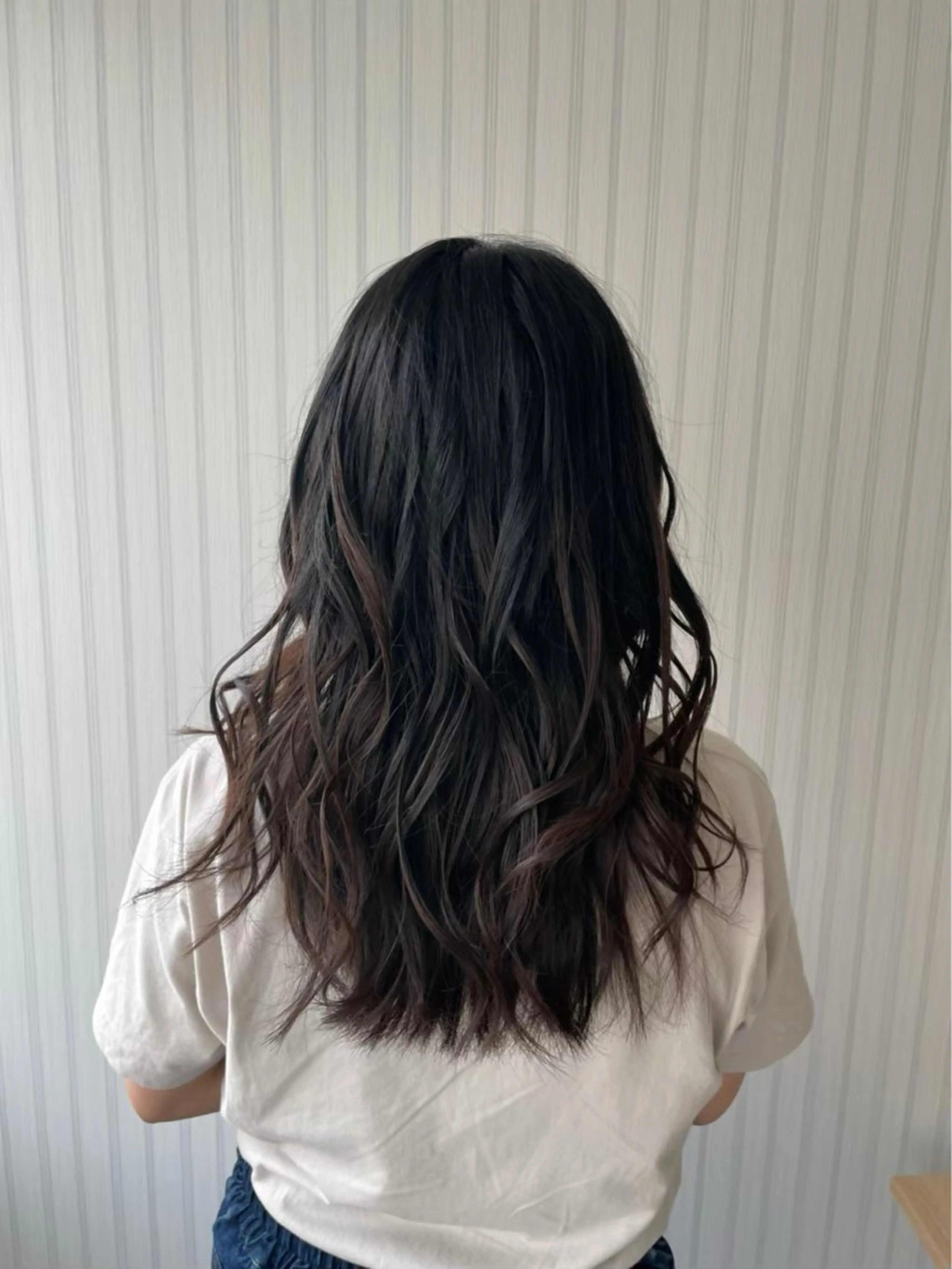 セミロング ヘアカラー ブレンバイドット所属・ニュアンスカラー/ 🫧レミ(坊主)のヘアスタイル