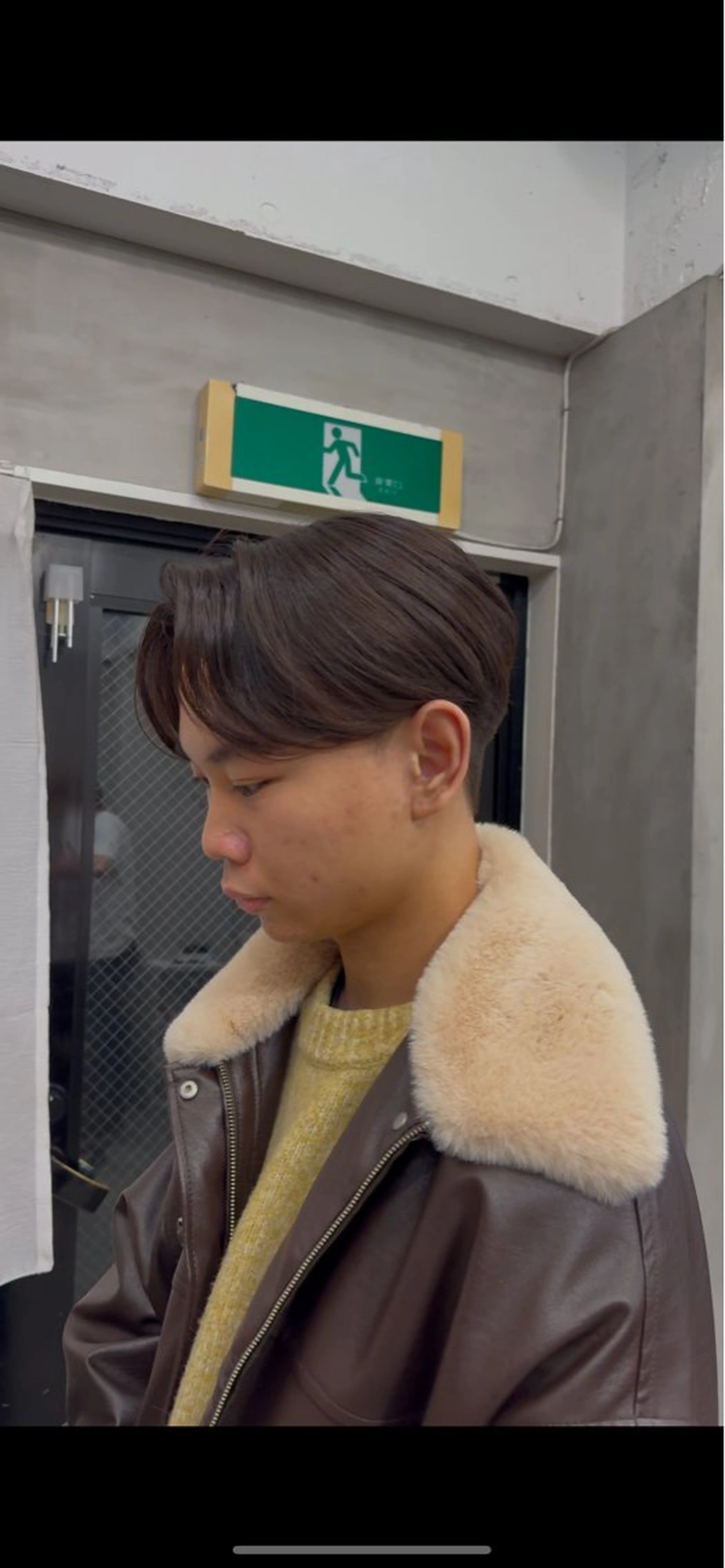 ショート メンズ PERCUT原宿所属・無料カット 藤田遼晴のヘアスタイル