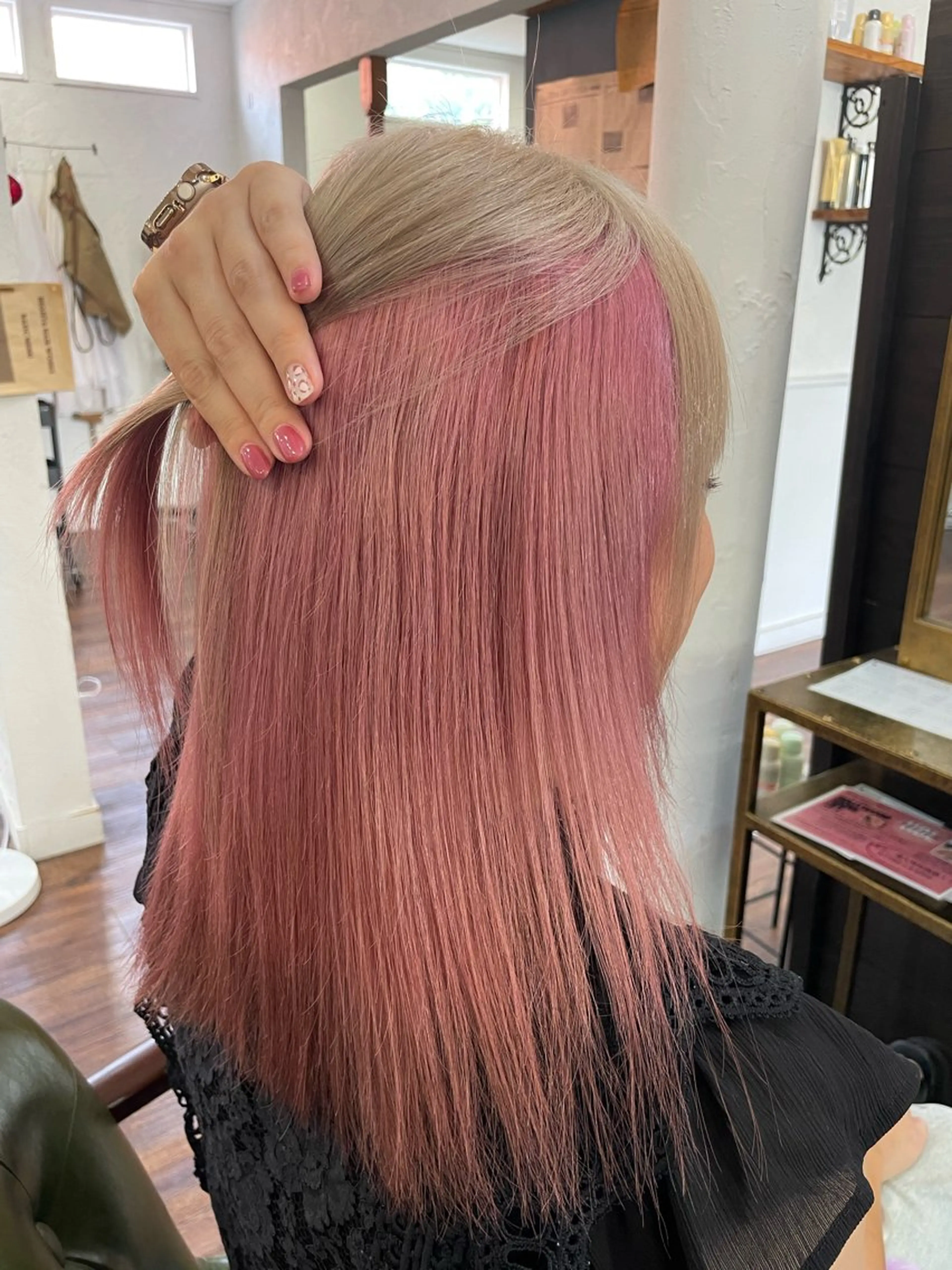 セミロング ヘアカラー REGISTA hair  works所属・下林 雅明のヘアスタイル