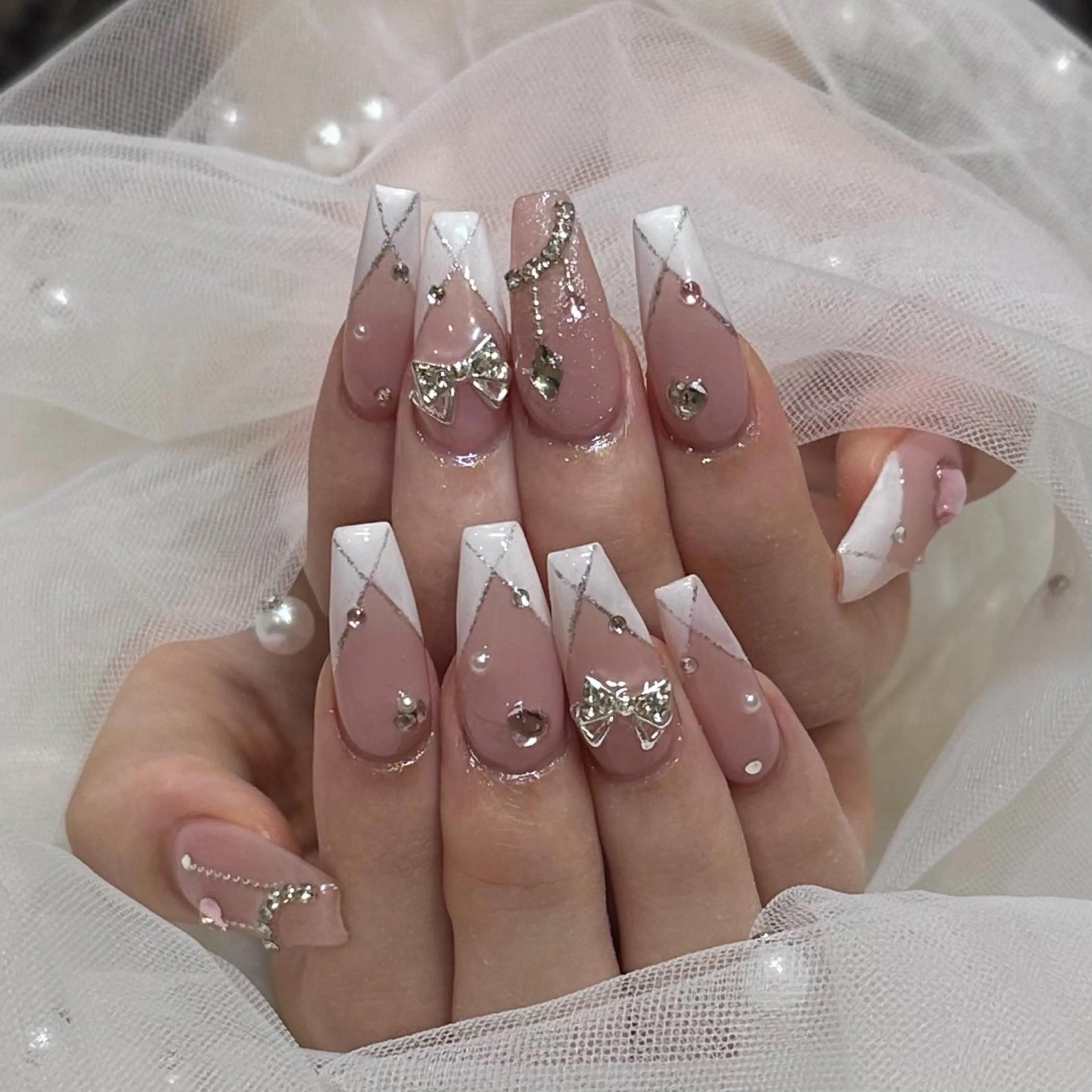 ネイル ハンドネイル She nail studio 原宿店所属・いいだえみ ୨୧ᵕ̤ᴗᵕ̤)のネイルデザイン