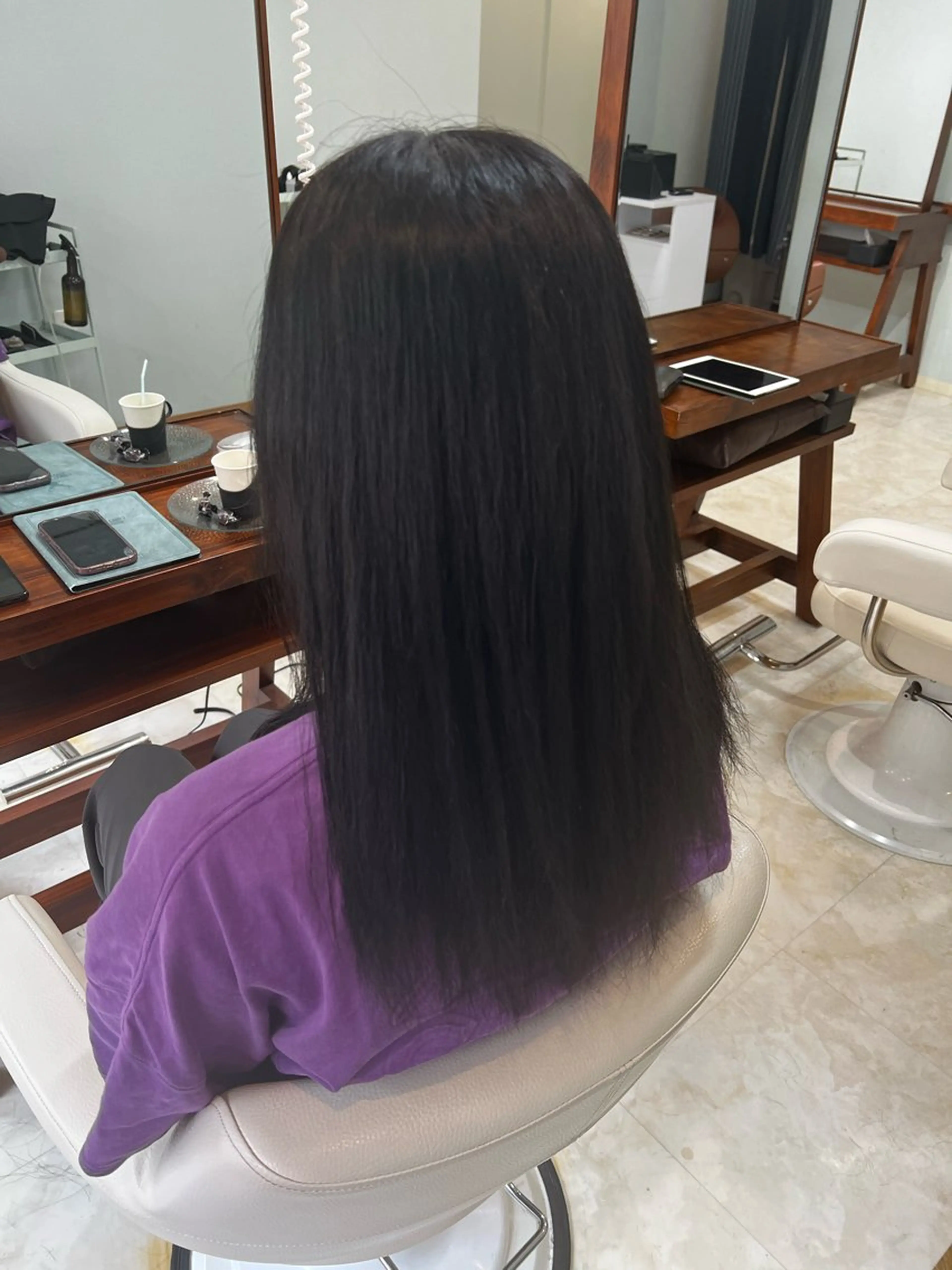 ファッションカラー+3stepトリートメントの写真