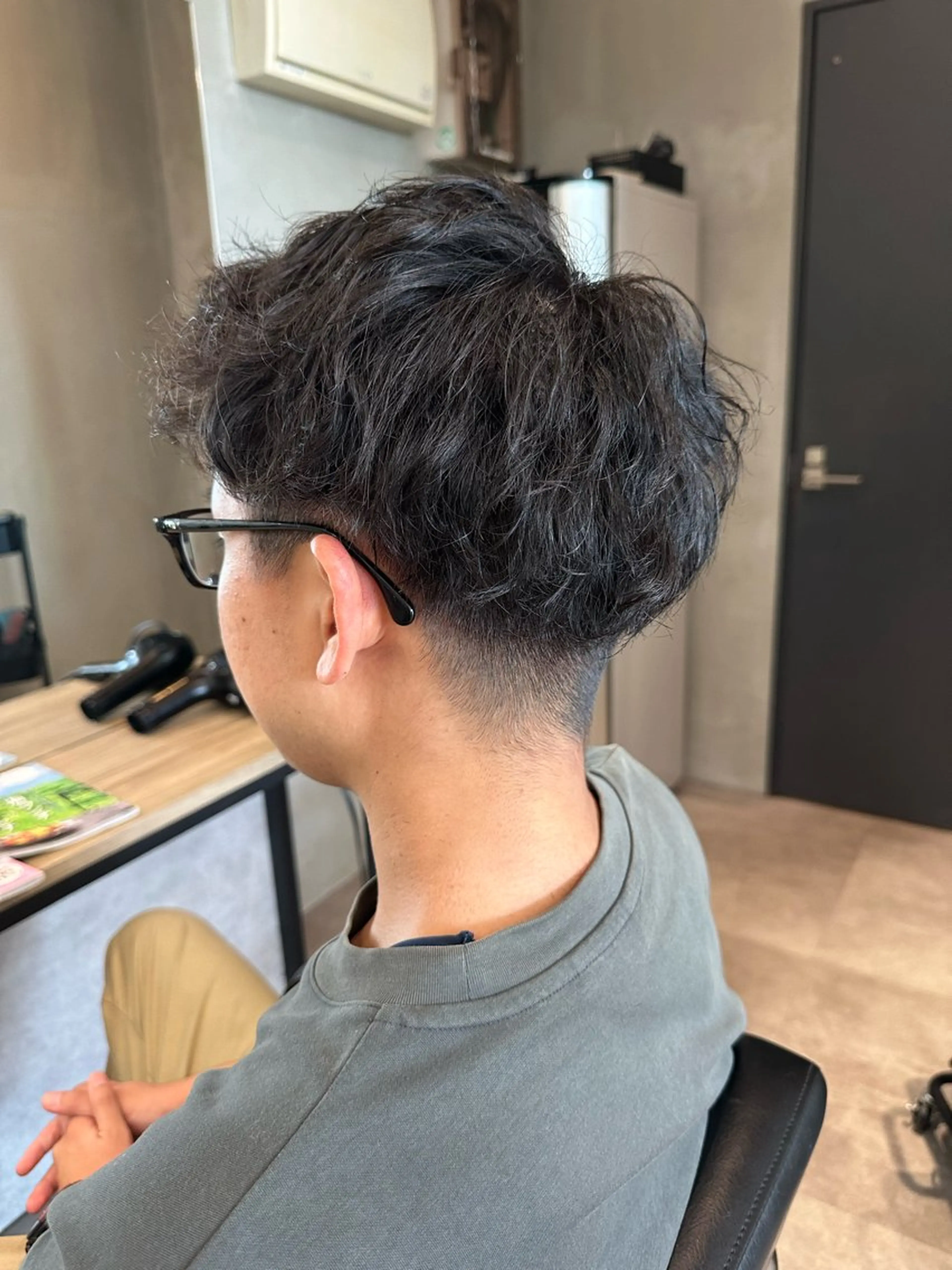 【すぐ予約不可】今だけモデル様料金♡メンズカット✂︎＋パーマ🌀の写真