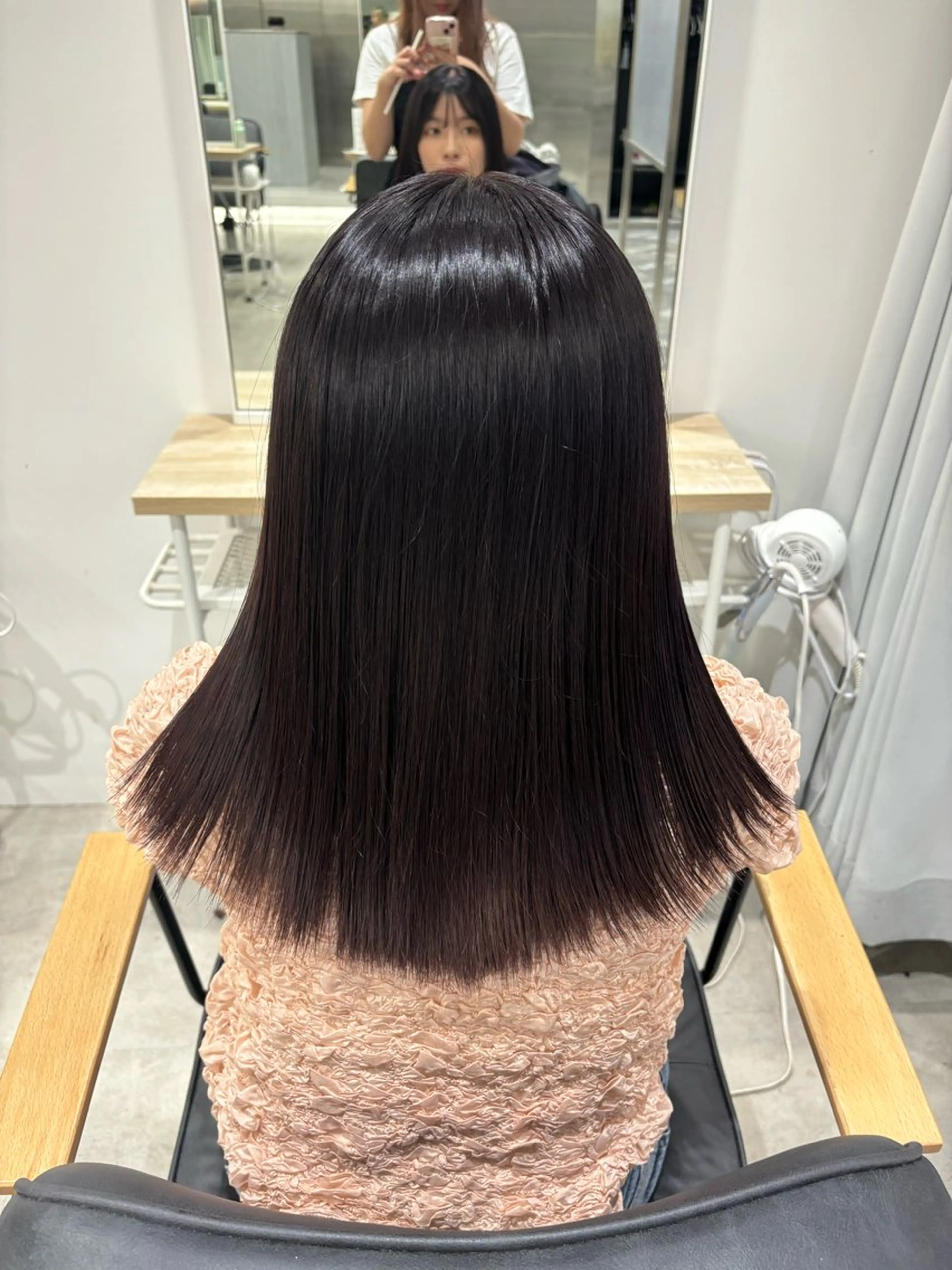 セミロング カラー ヘアカラー cocoro💗マツ エク/ネイル/八王子のマツエク・マツパデザイン