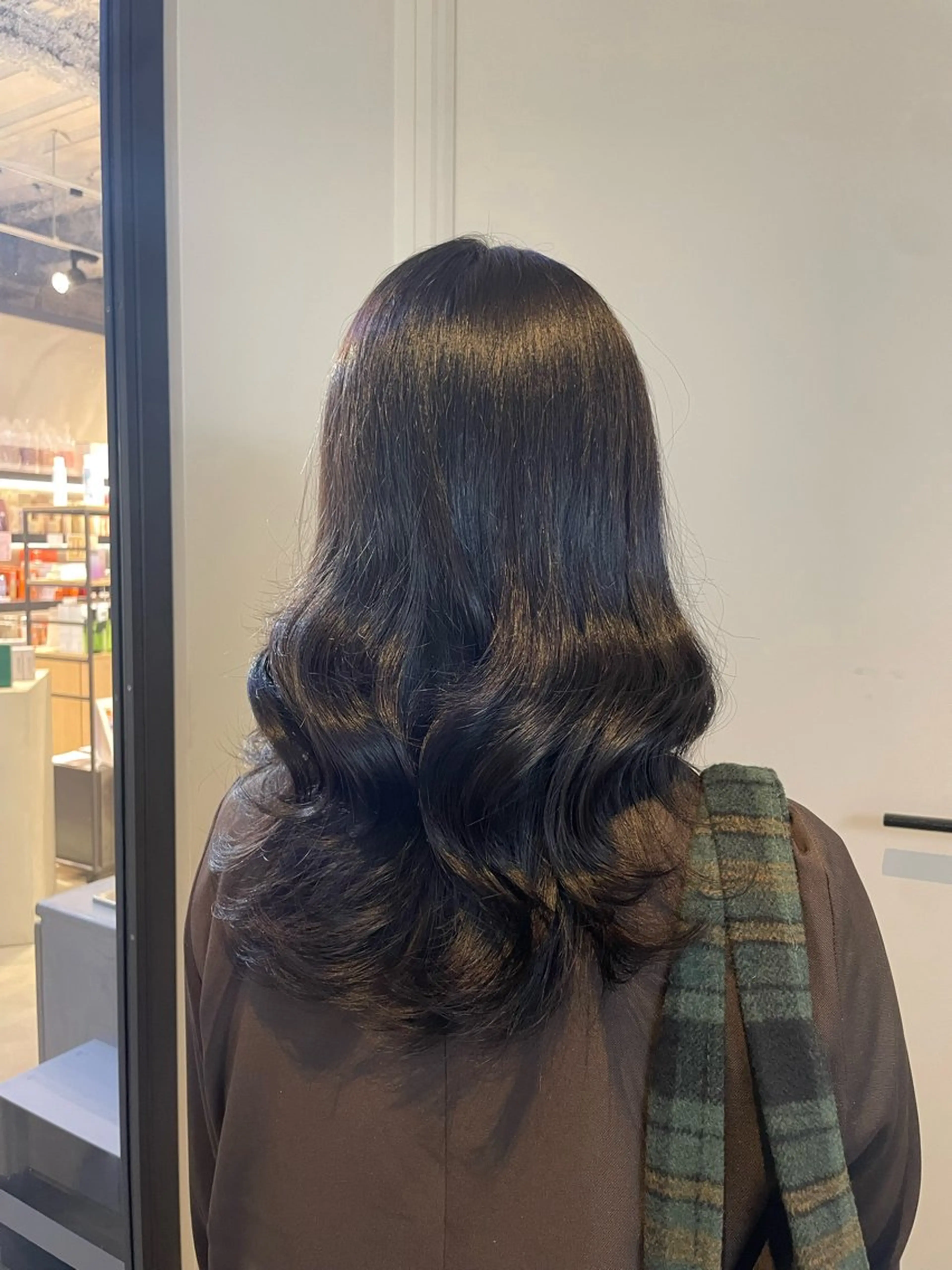 セミロング ヘアカラー ミユウ /札幌美容師のヘアスタイル