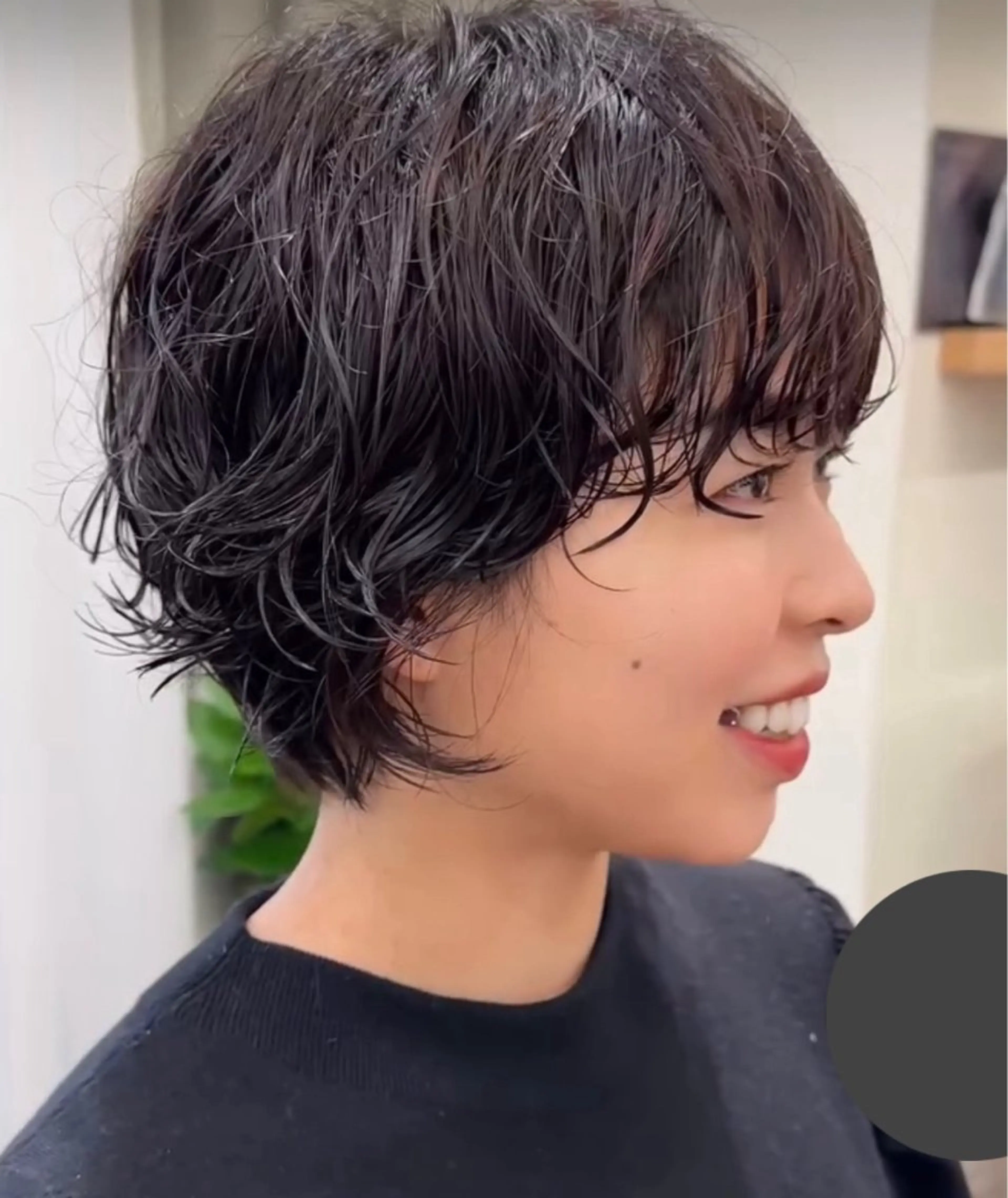 ショート パーマ 似合わせカット ショートヘア ショートパーマ✂️ 無料カット🔥すかいのヘアスタイル