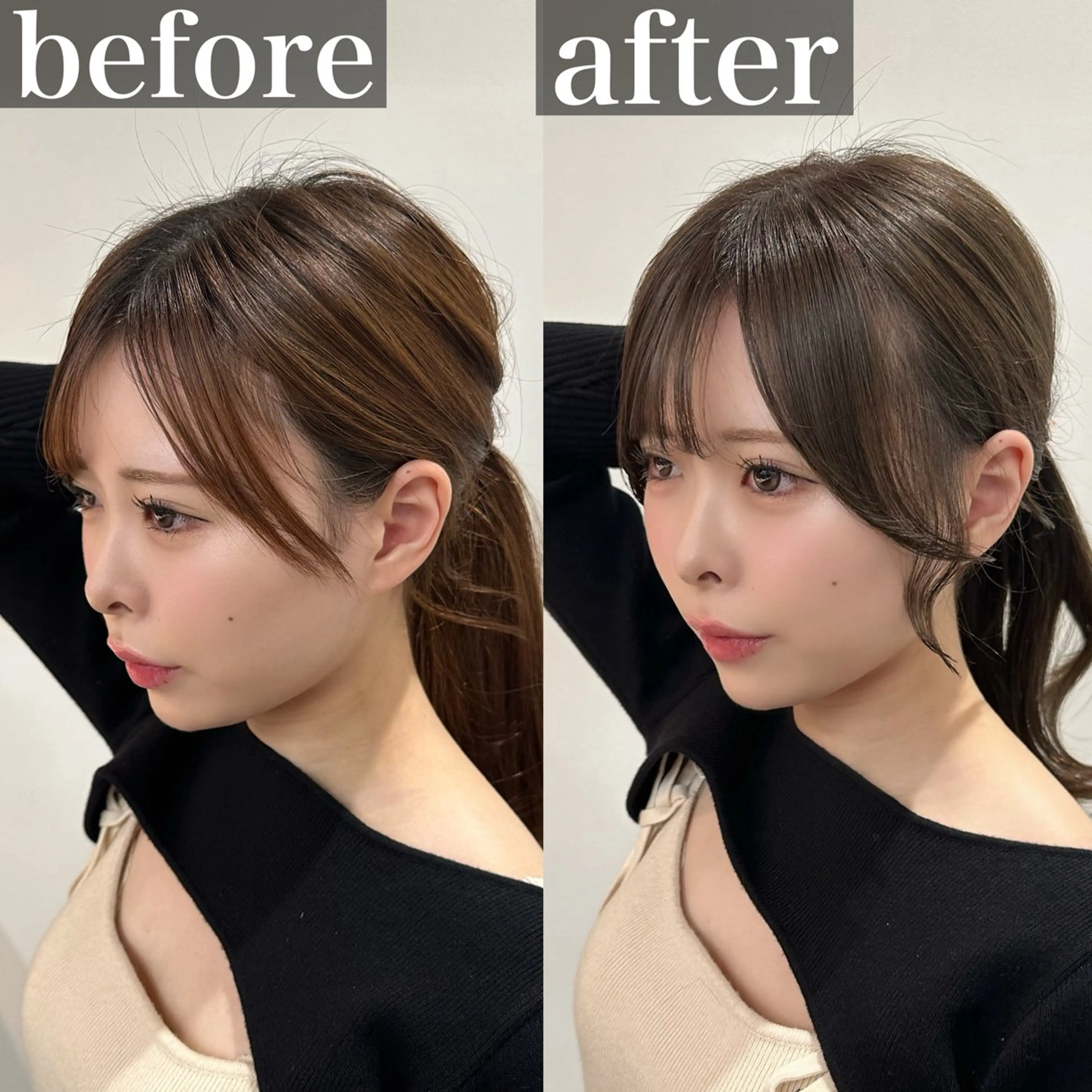 ロング カラー カット ヘアカラー トリートメント SALOWIN原宿AROA店所属・顔まわり神カット✂︎ 齋藤雄大【表参道】のヘアスタイル