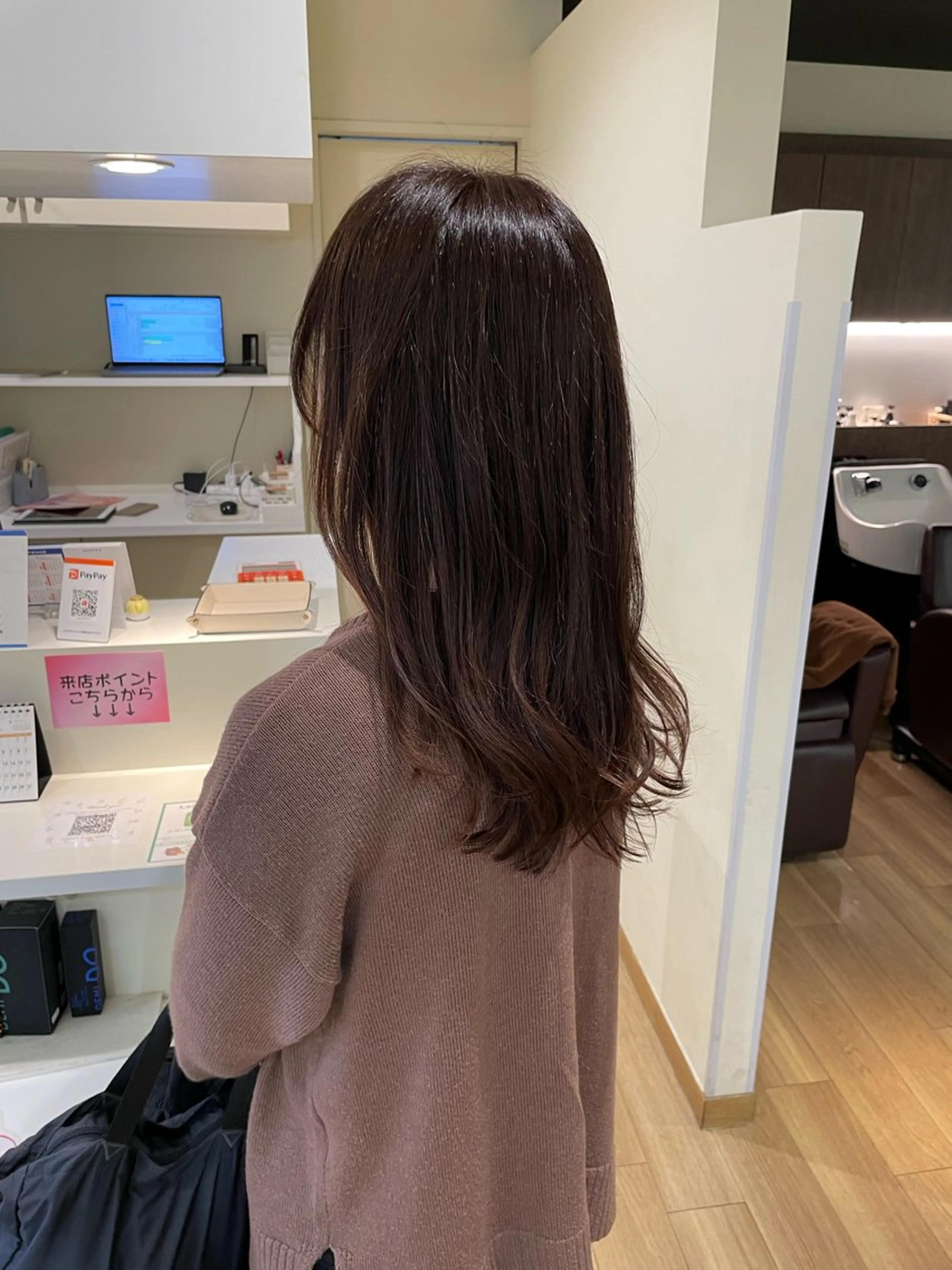 ロング カラー カット ヘアカラー トリートメント 韓国レイヤー🎀/ 顔周り特化🎀/豊田のヘアスタイル