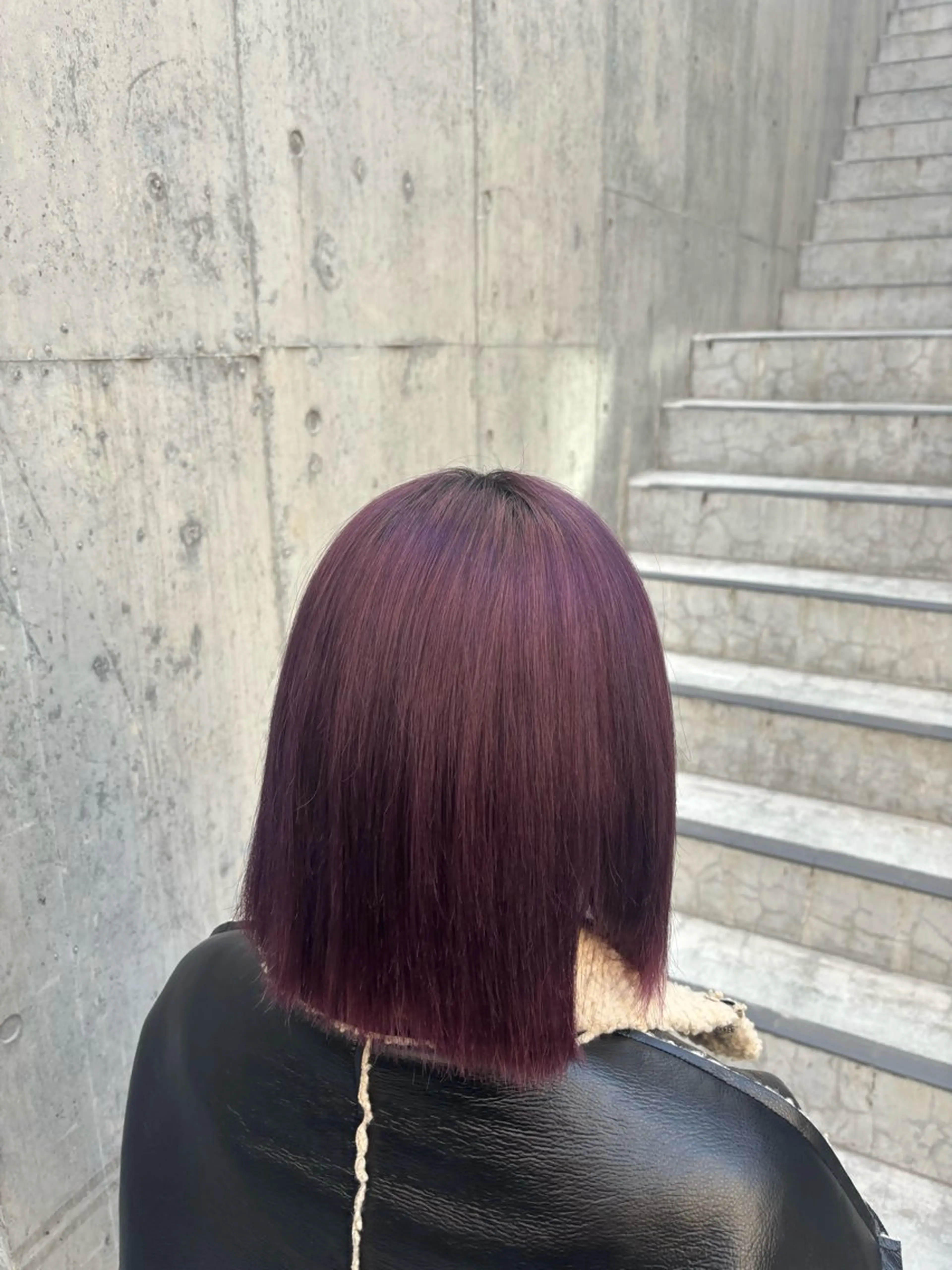 カラー 外国人風ヘア ×18歳美容師ルイヤのヘアスタイル