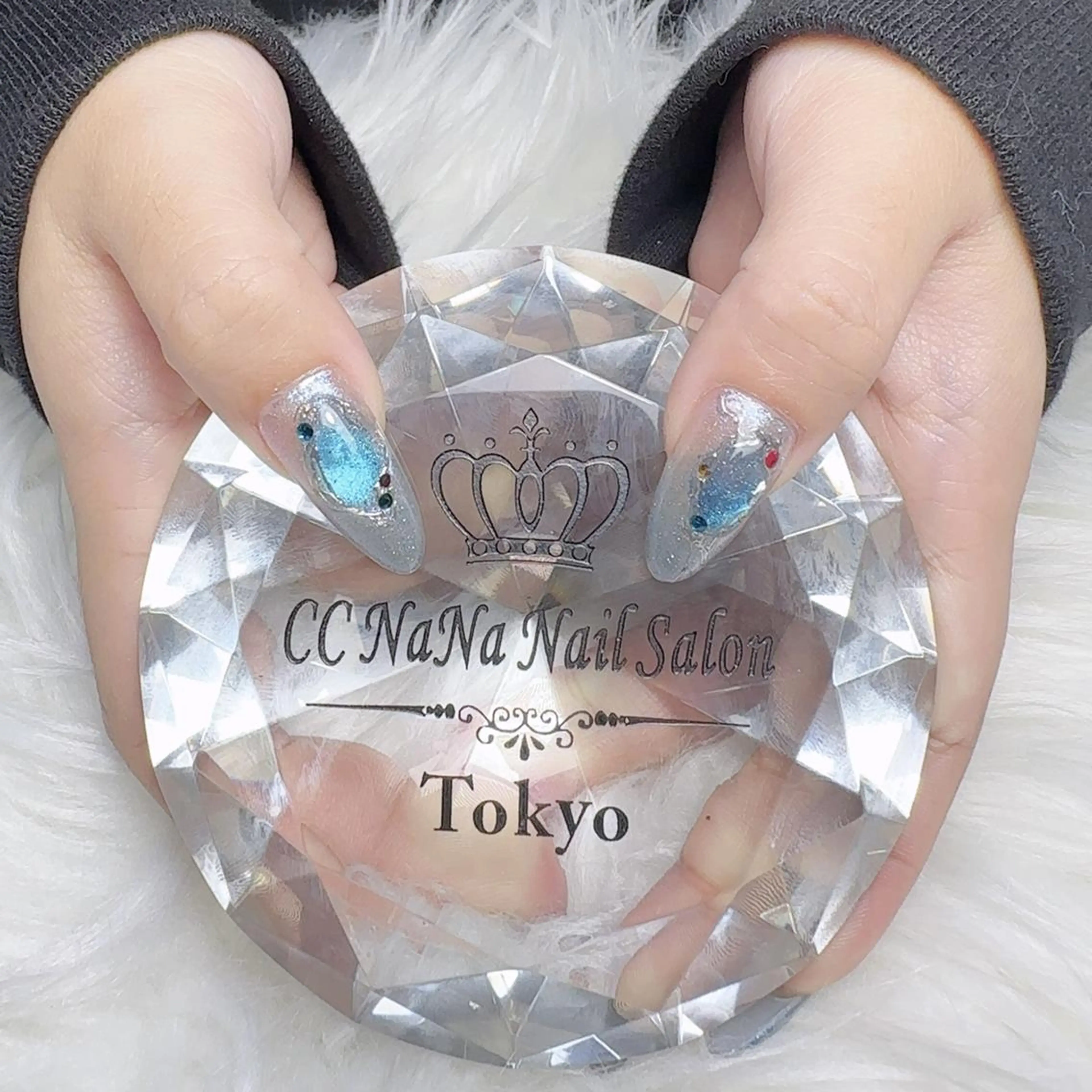 ネイル ニュアンスネイル 夏ネイル ハンドネイル CCNaNaスカルプ 長さだし専門💎のネイルデザイン