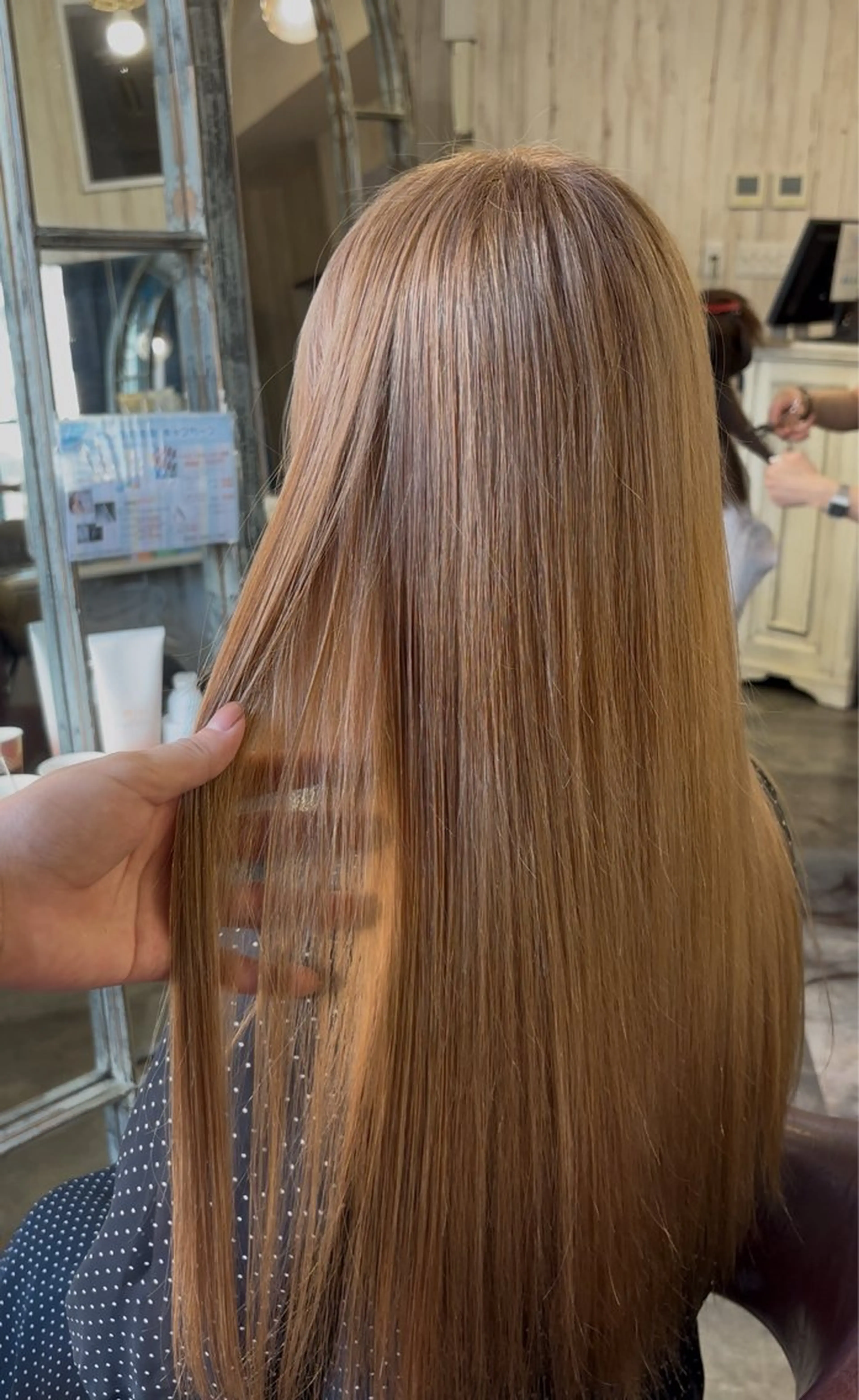 ロング カット 縮毛矯正 トリートメント 🌿美髪縮毛矯正 のプロ安川🌿のヘアスタイル