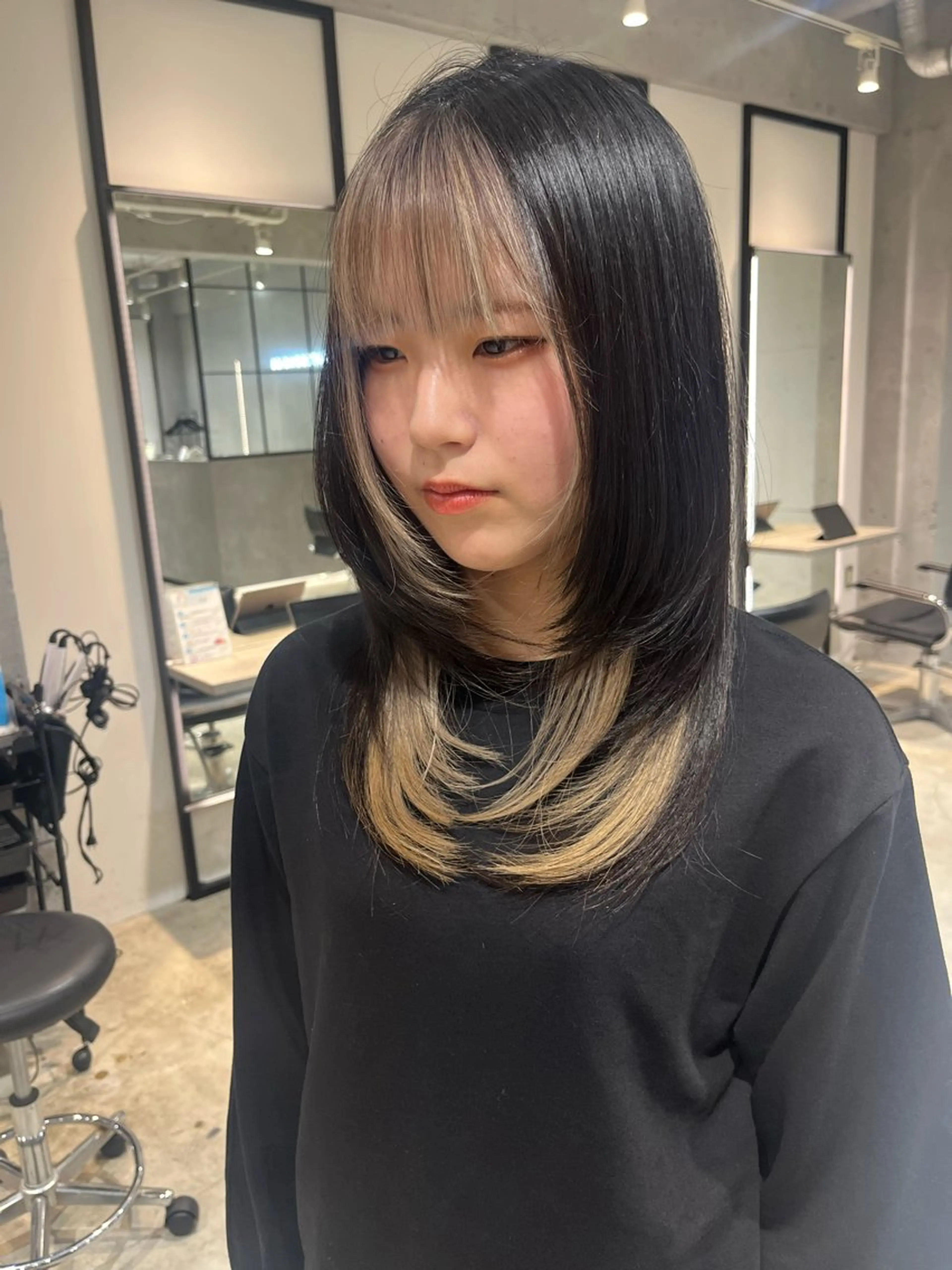 ロング レイヤーカット レイヤーカット /Juna🦕のヘアスタイル