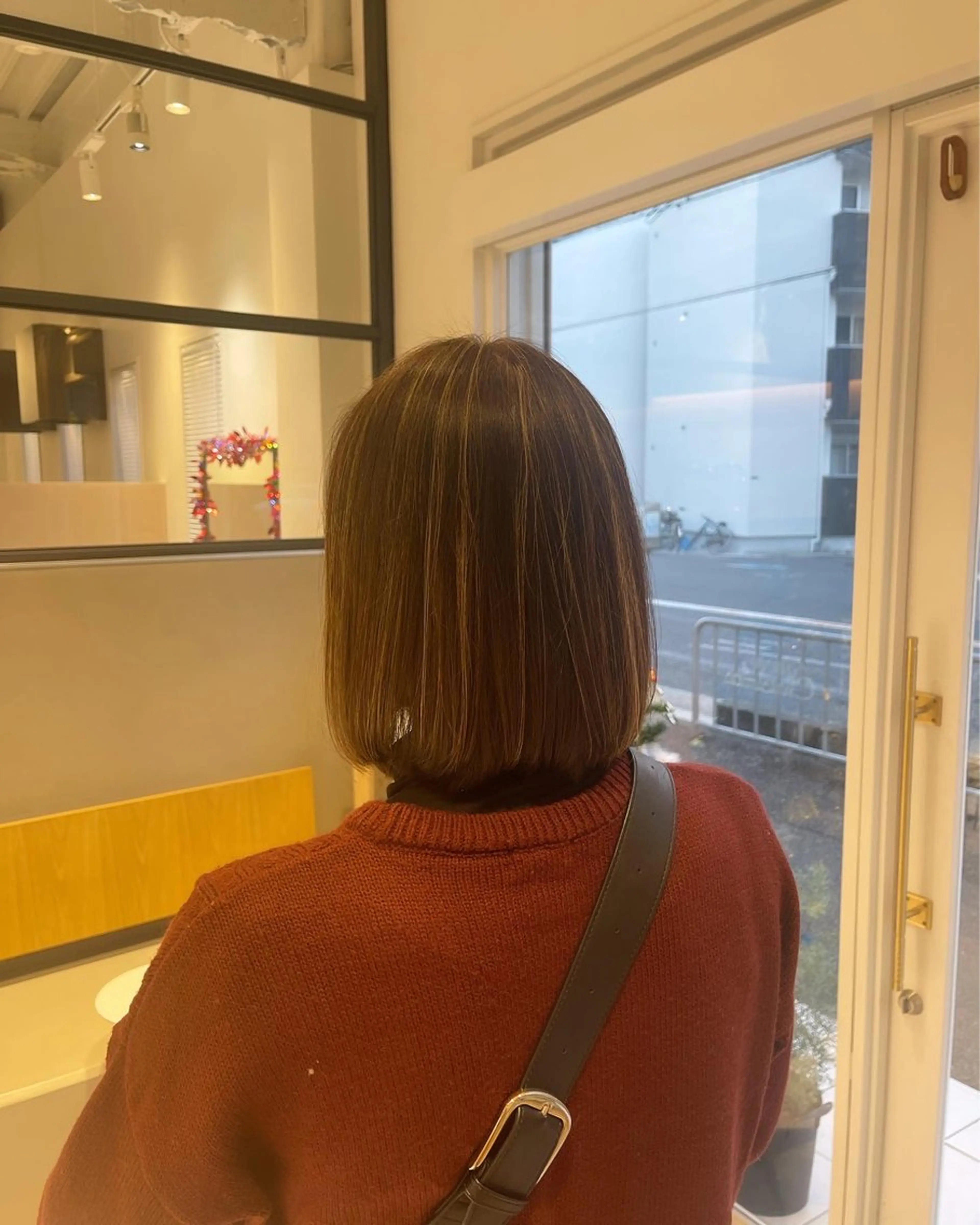 ミディアム カラー カット ヘアカラー トリートメント Le rond所属・透明感艶カラー 城間晴人のヘアスタイル