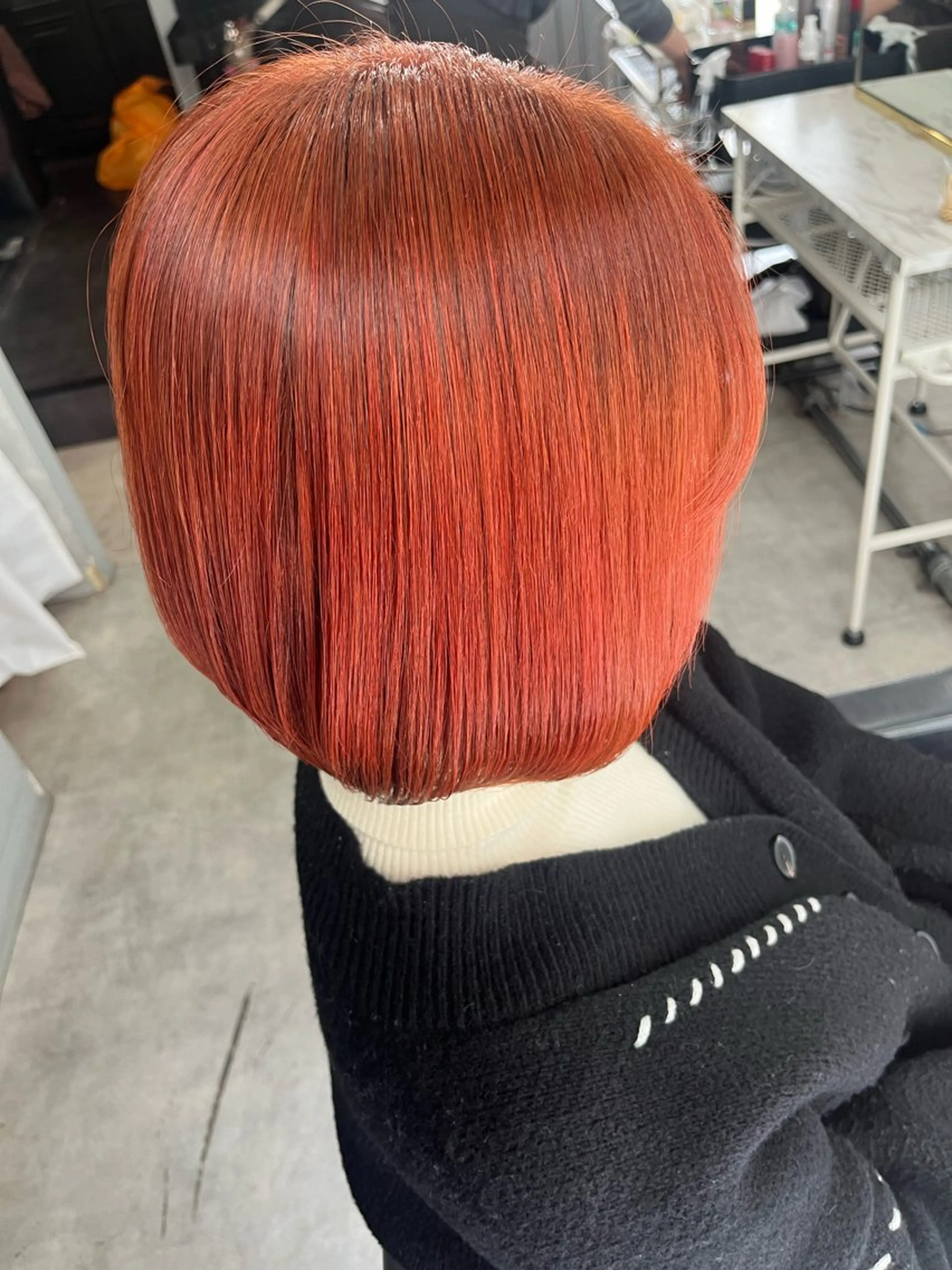 ショート カラー ヘアカラー トリートメント ヘアセット 🎀透明感ブリーチ カラー🎀ミズキのヘアスタイル