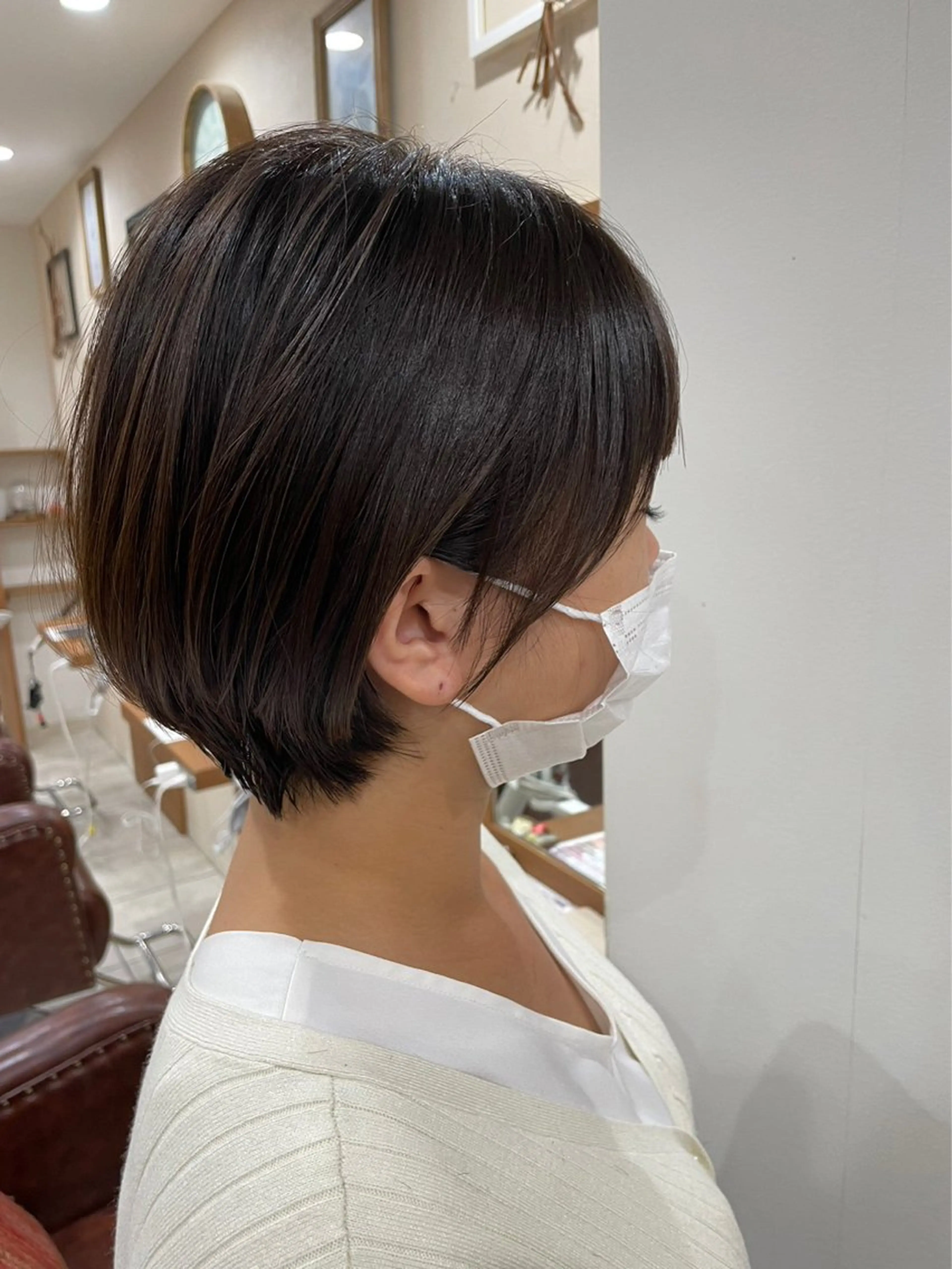 ショート カラー amble luxe 髪質改善 💕のヘアスタイル