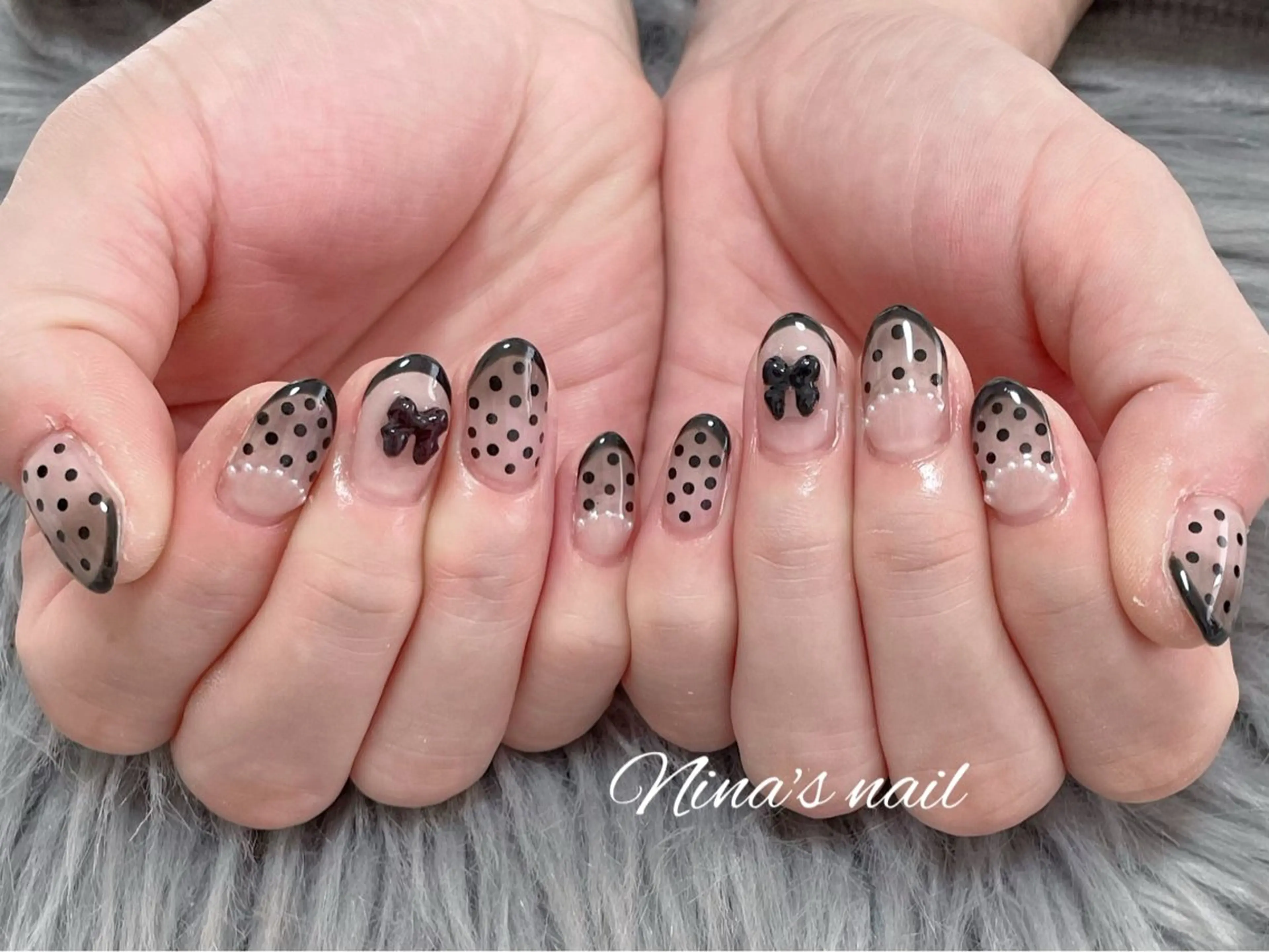 ネイル ドット ハンドネイル Nina's nailのネイルデザイン