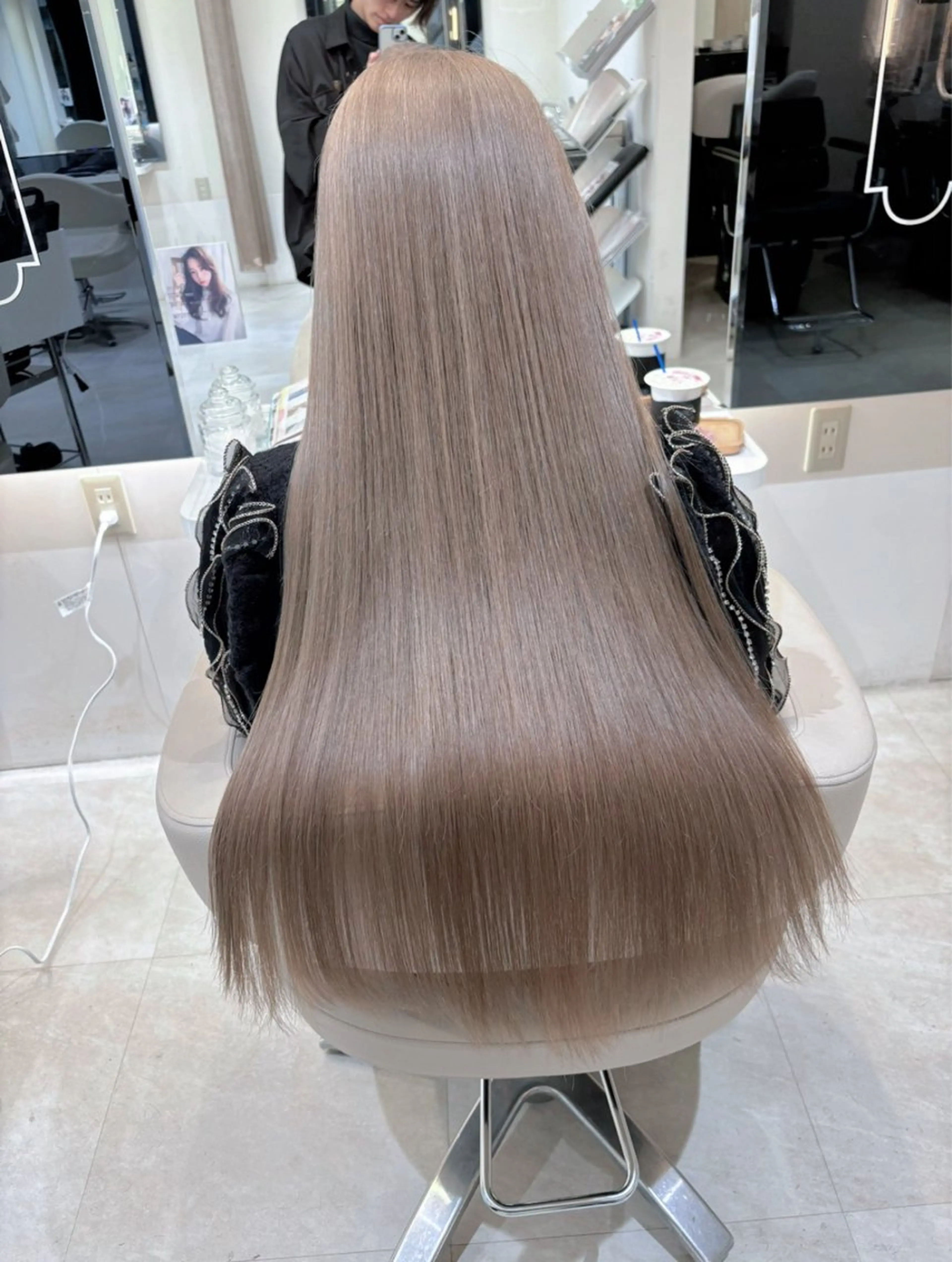 ロング カラー ☆ハイトーン口コミ◎ WiLL/京橋のヘアスタイル