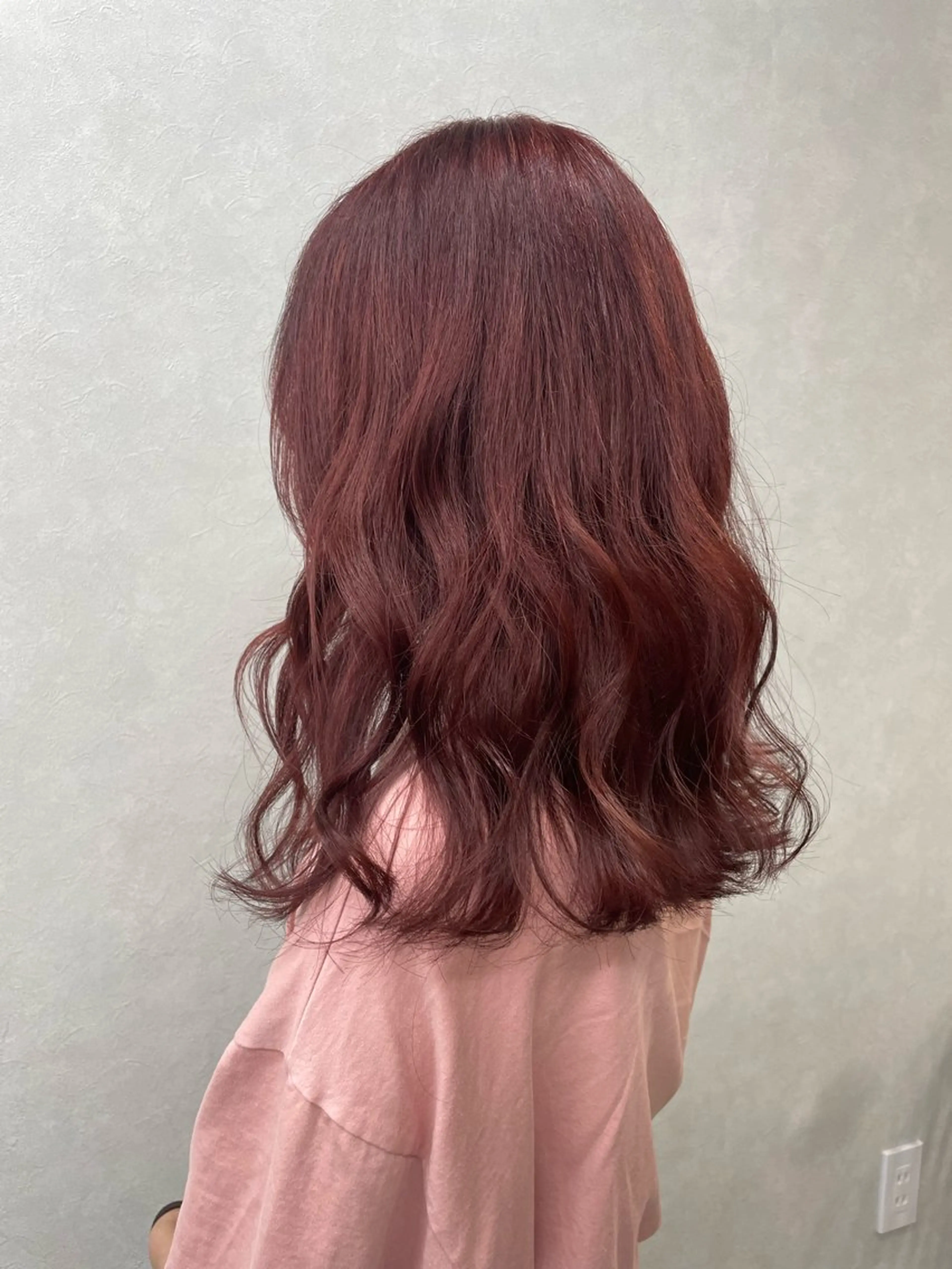 セミロング ヘアカラー カラーリスト Maiのヘアスタイル