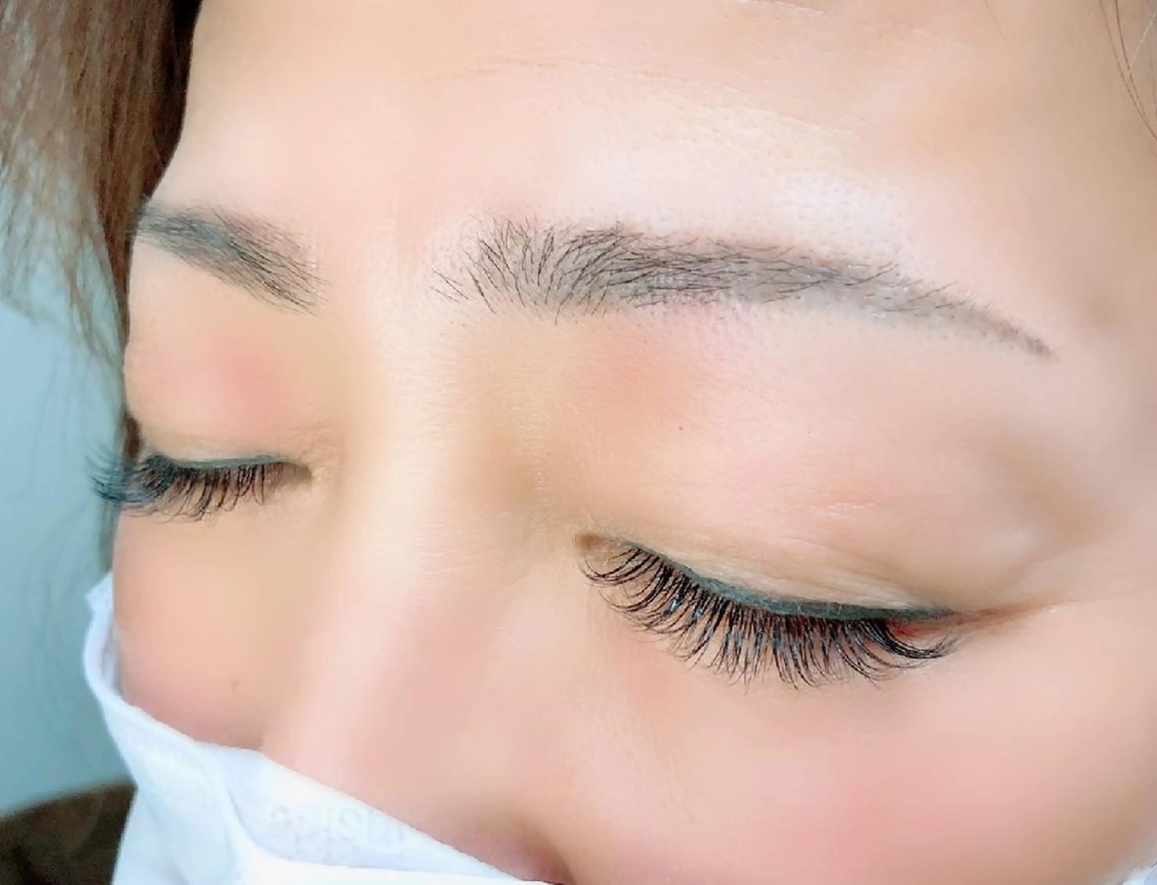 マツエク・マツパ 付け放題 バインドロック フラットラッシュ ナチュラル パリジェンヌラッシュリフト マツエク 吉岡 ゆうなのマツエク・マツパデザイン