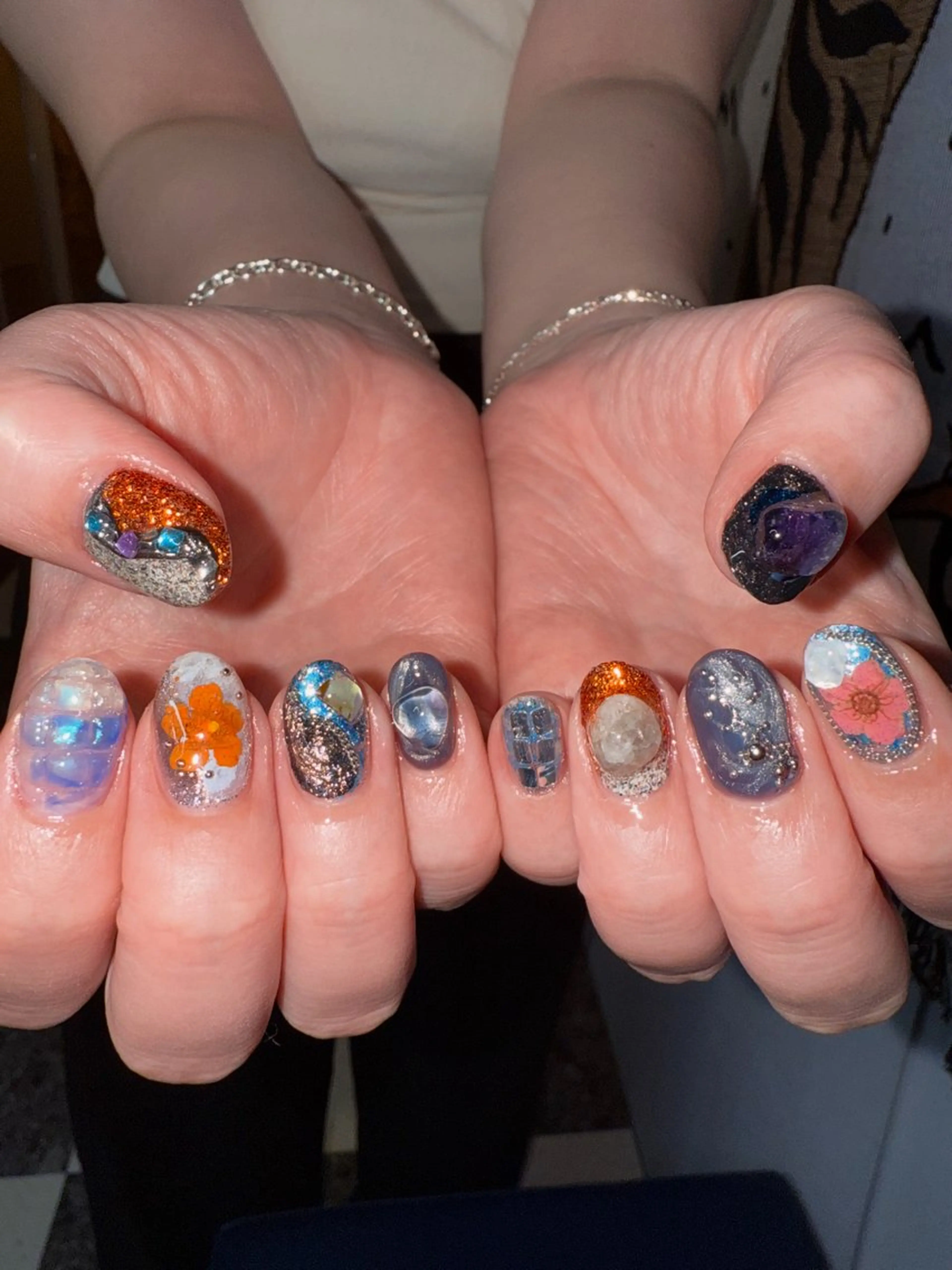 ネイル ニュアンスネイル シンプルネイル ハンドネイル posa nail モエミのネイルデザイン