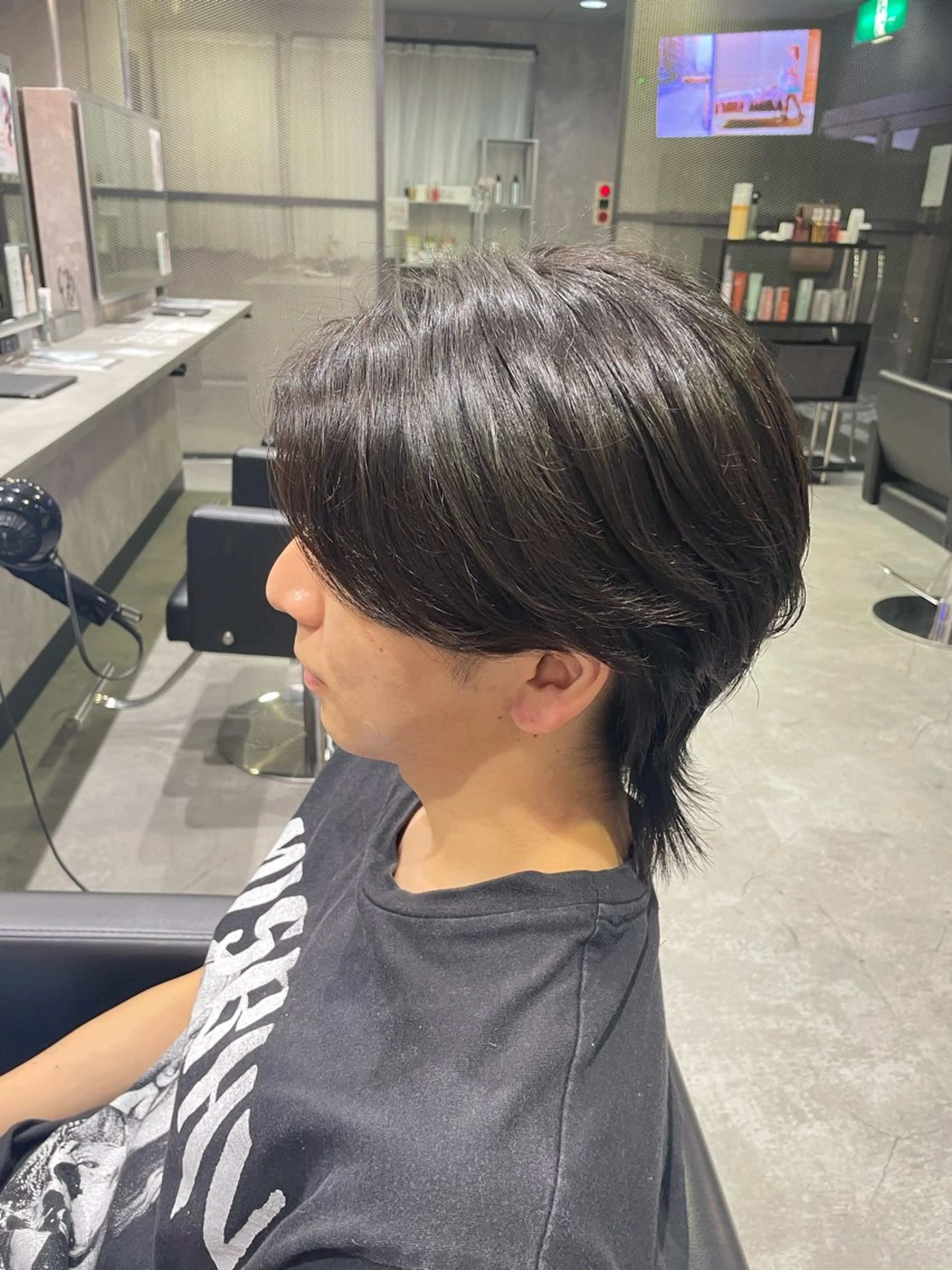 パーマ メンズ カルマパーマ メンズパーマ カット 手塚 由佳のヘアスタイル