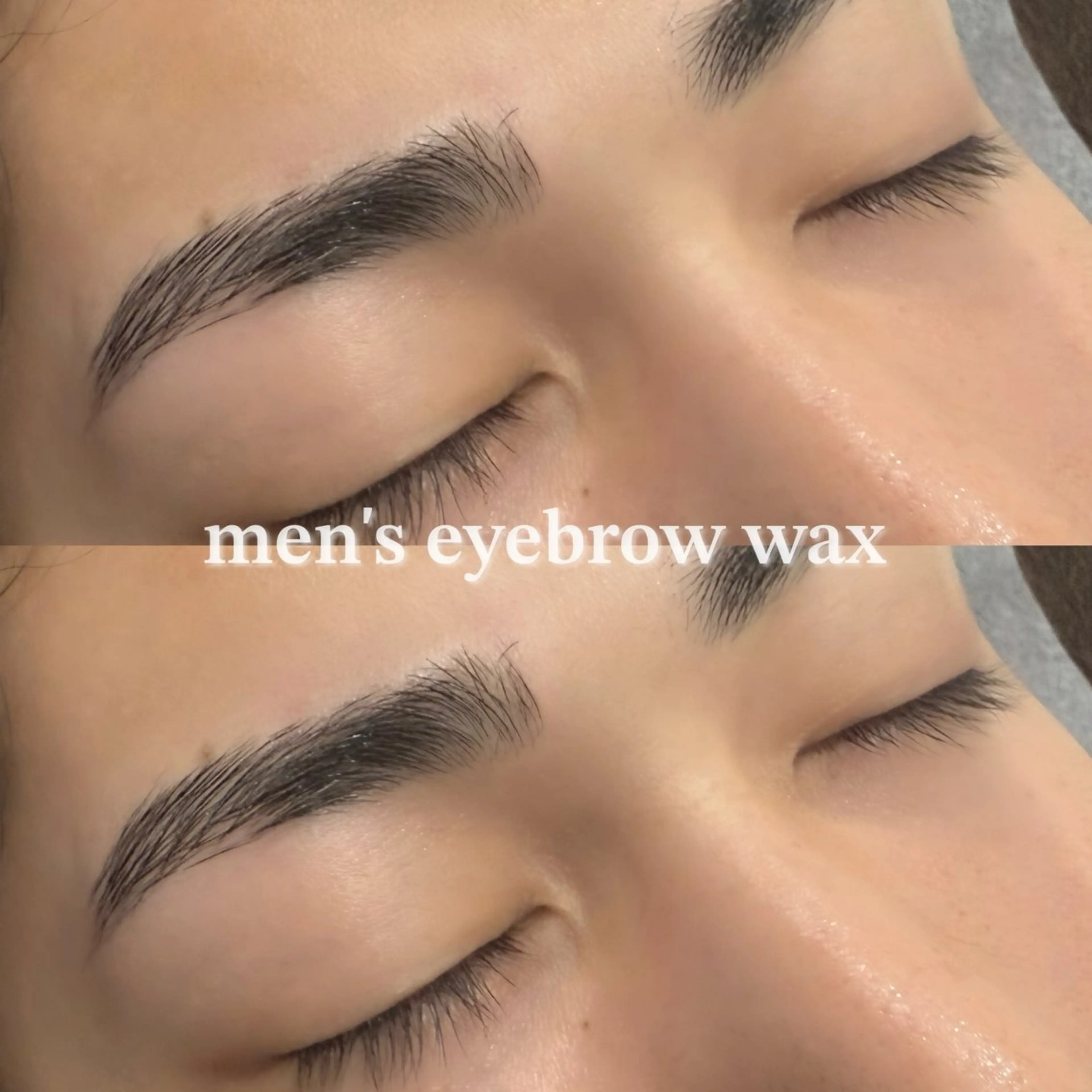 メンズアイブロウWAX/眉パーマ+¥500の写真