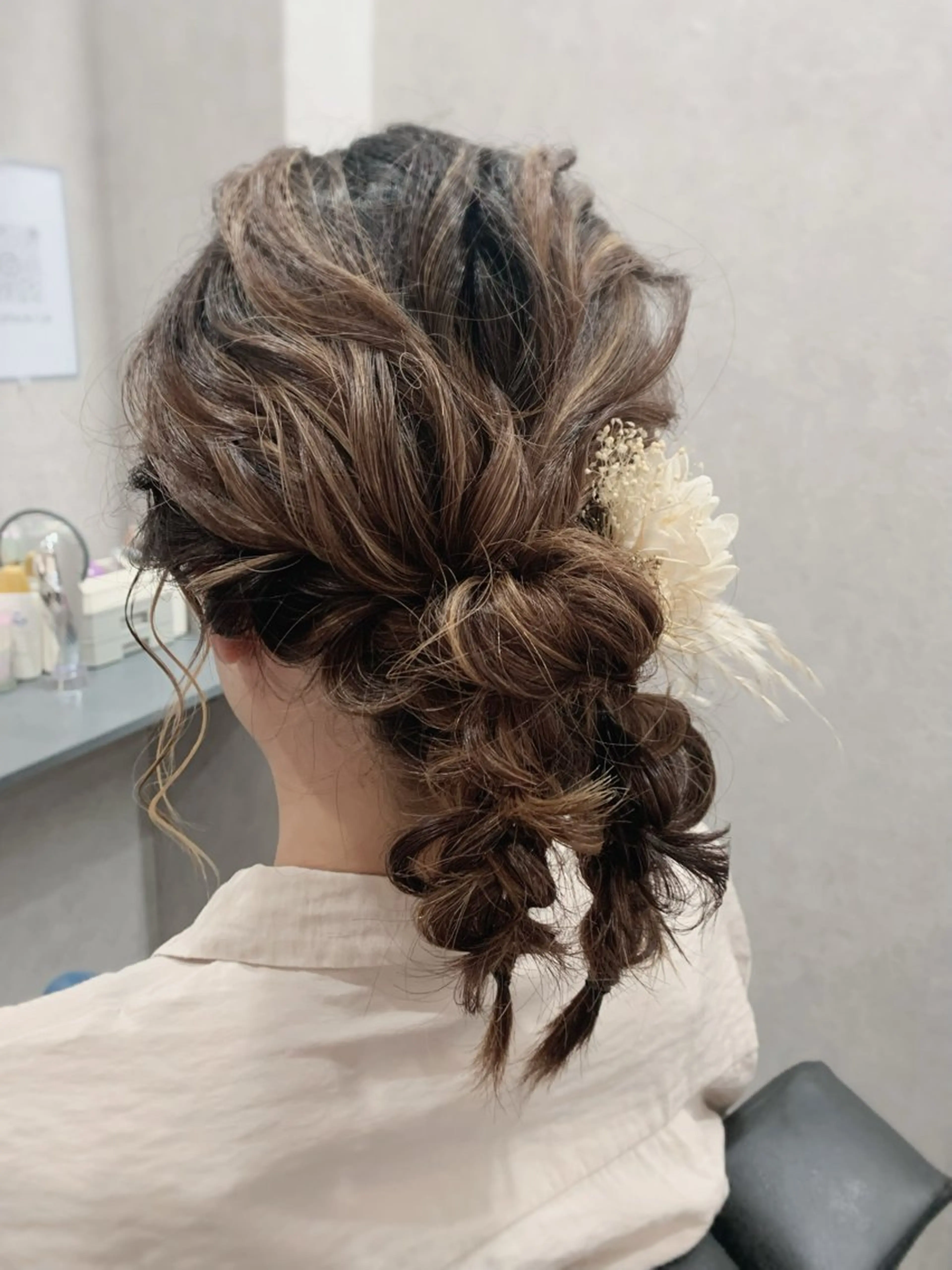 ヘアアレンジ ヘアセット Make up Salon Flow所属・中川 沙里のヘアスタイル