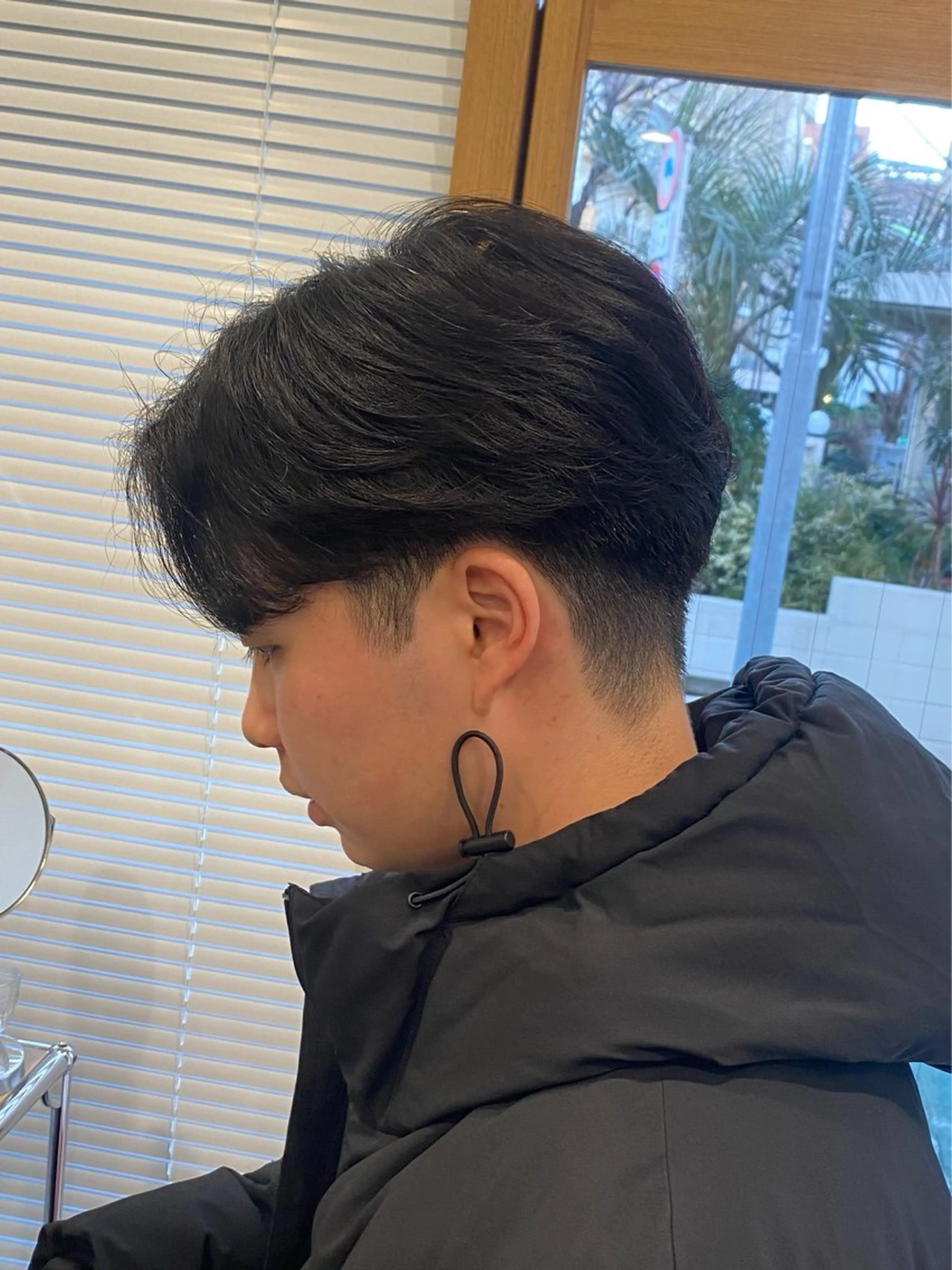 ショート カラー パーマ メンズ カット パーマ 🇰🇷韓国風カット 🇰🇷　鈴木海斗のヘアスタイル