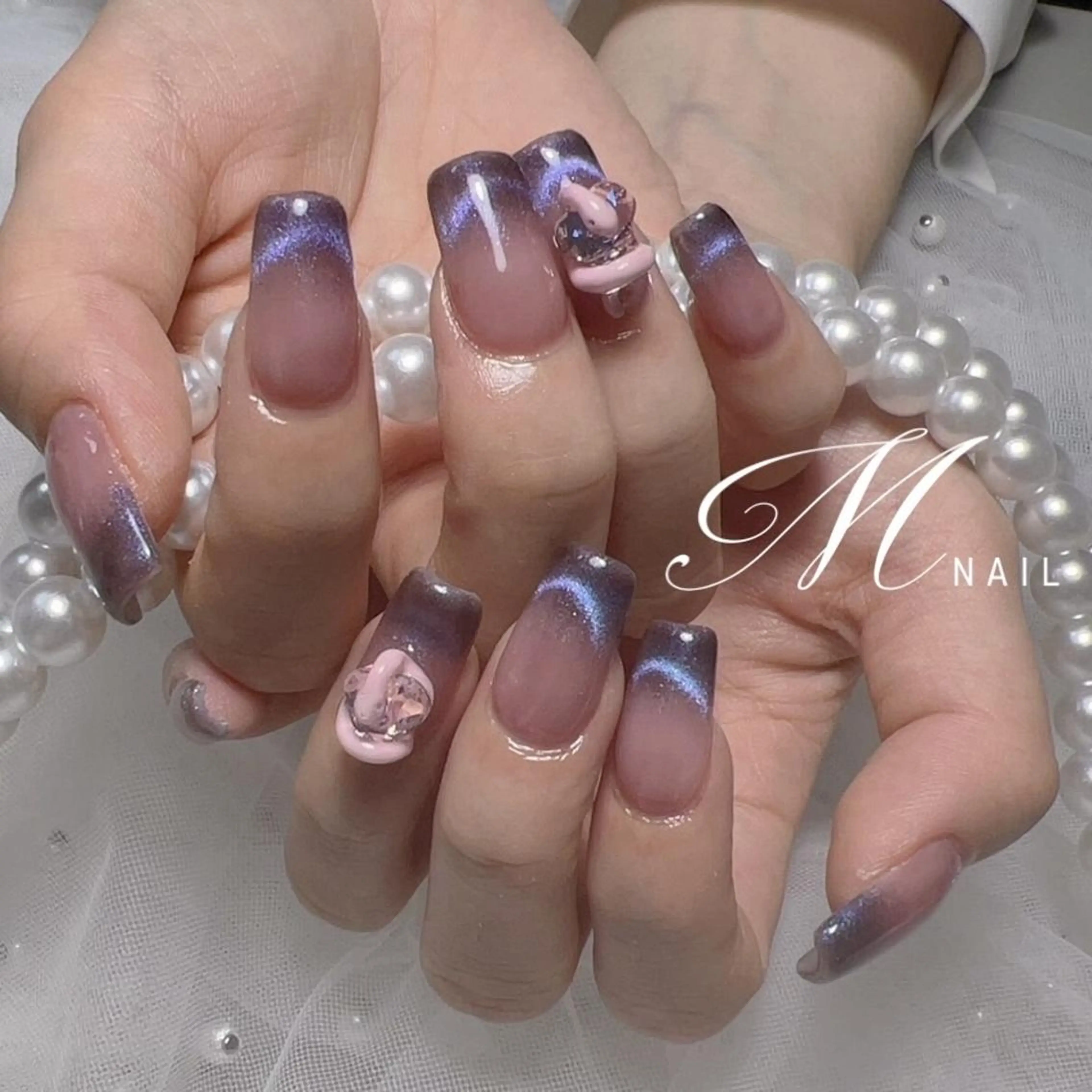 ネイル MNailパラ取扱店 🦋キャンペーン中✨のネイルデザイン