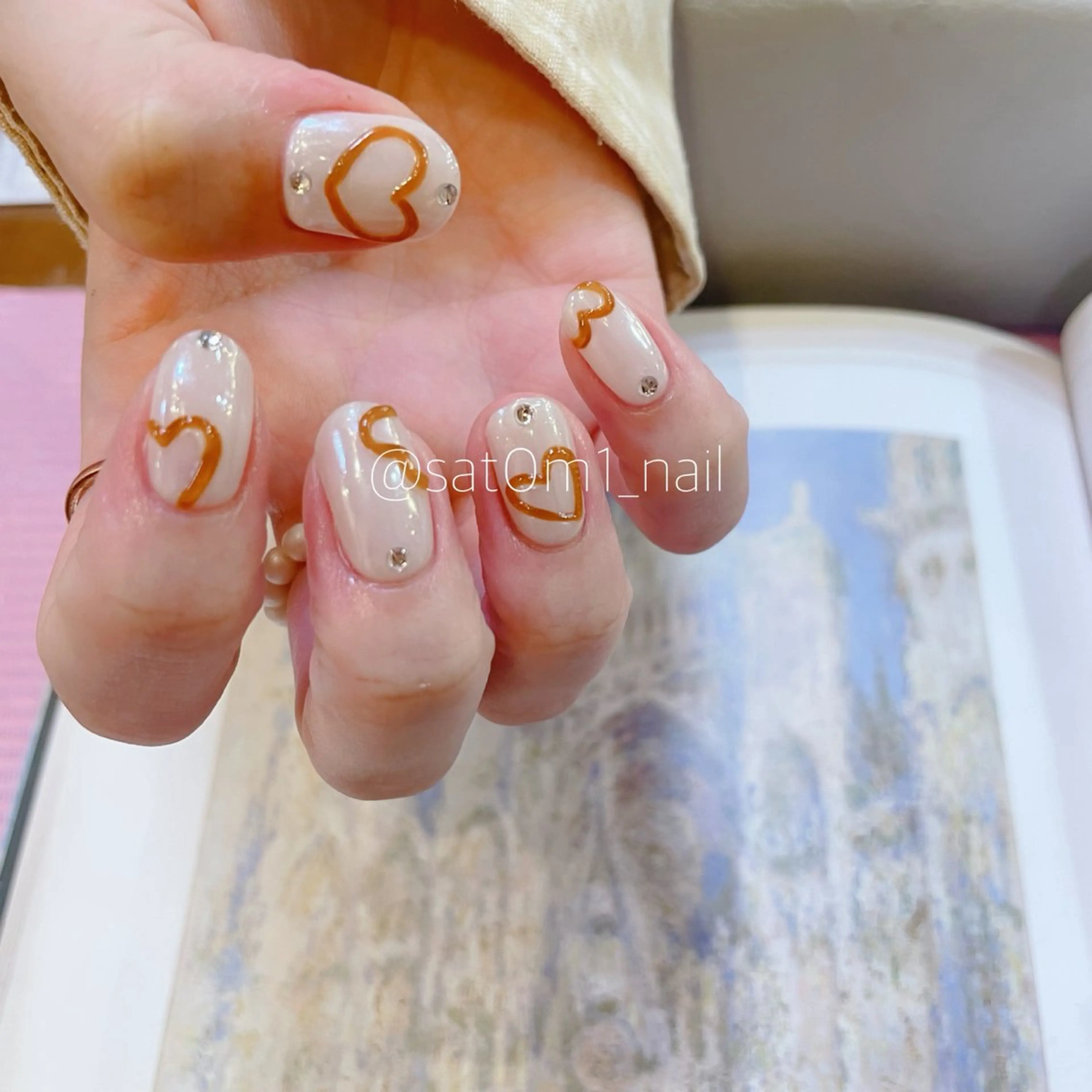 ネイル ハンドネイル 自由が丘✳︎奥沢 nail söpöのネイルデザイン