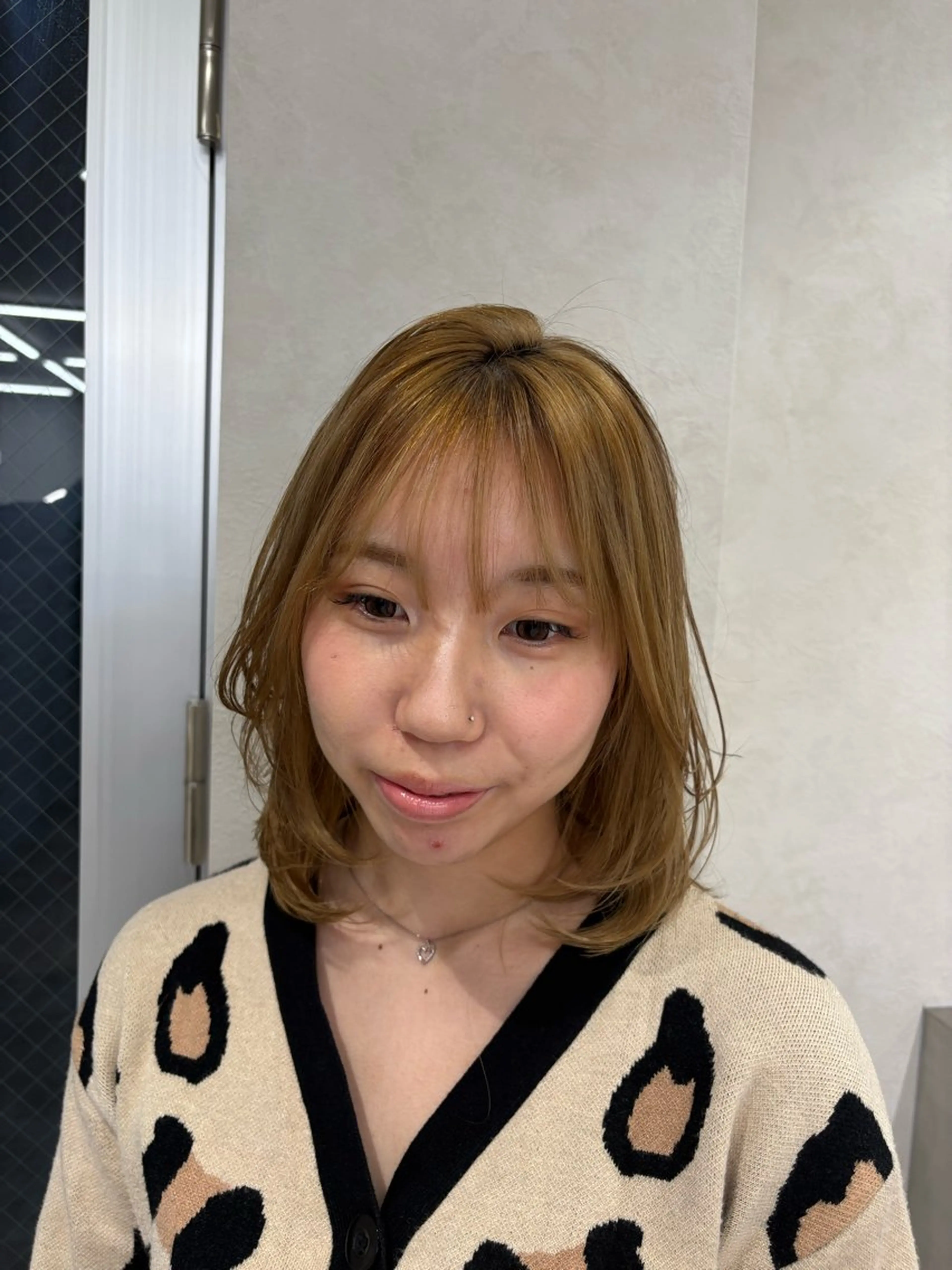 ミディアム ハッシュカット ハイレイヤー 韓国風ヘア レイヤーカット Lond mare ✂︎YUTAのヘアスタイル