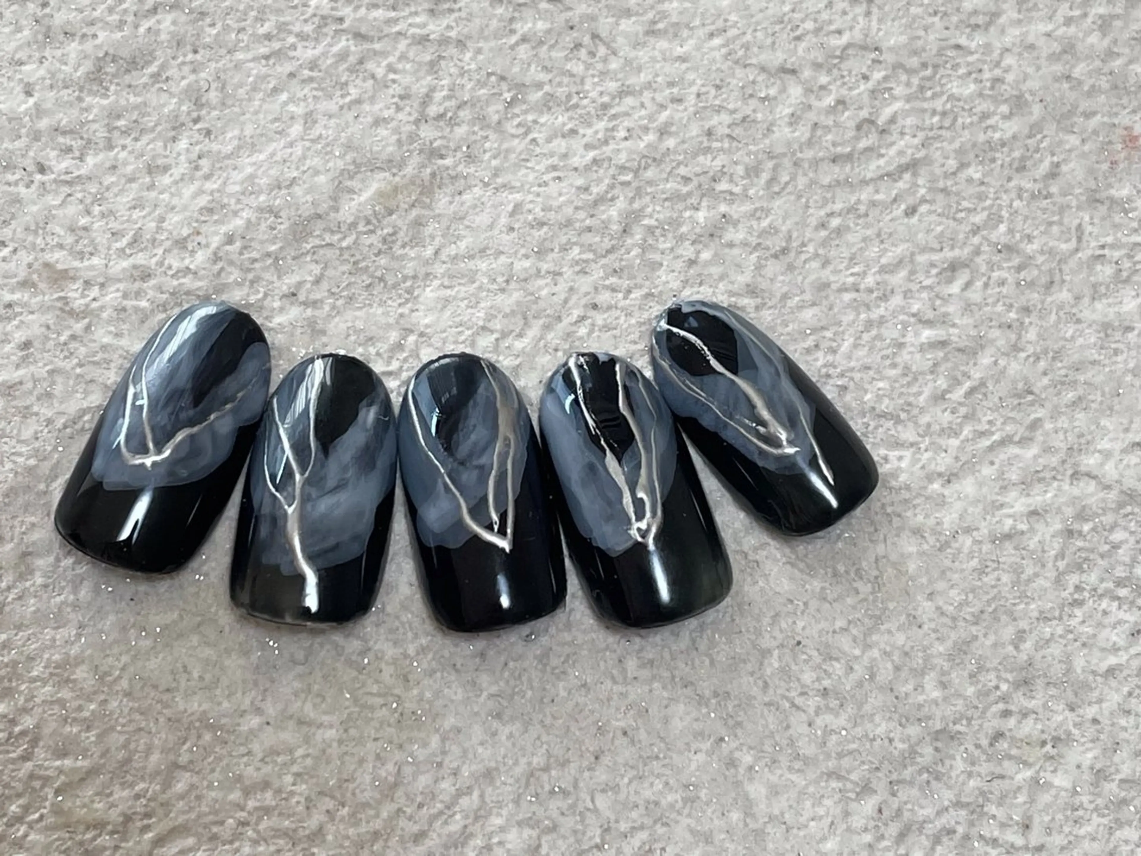 ネイル オーロラネイル フットネイル フレンチネイル ジェルネイル 韓国ネイル ハンドネイル kiki nail 二子玉川のネイルデザイン