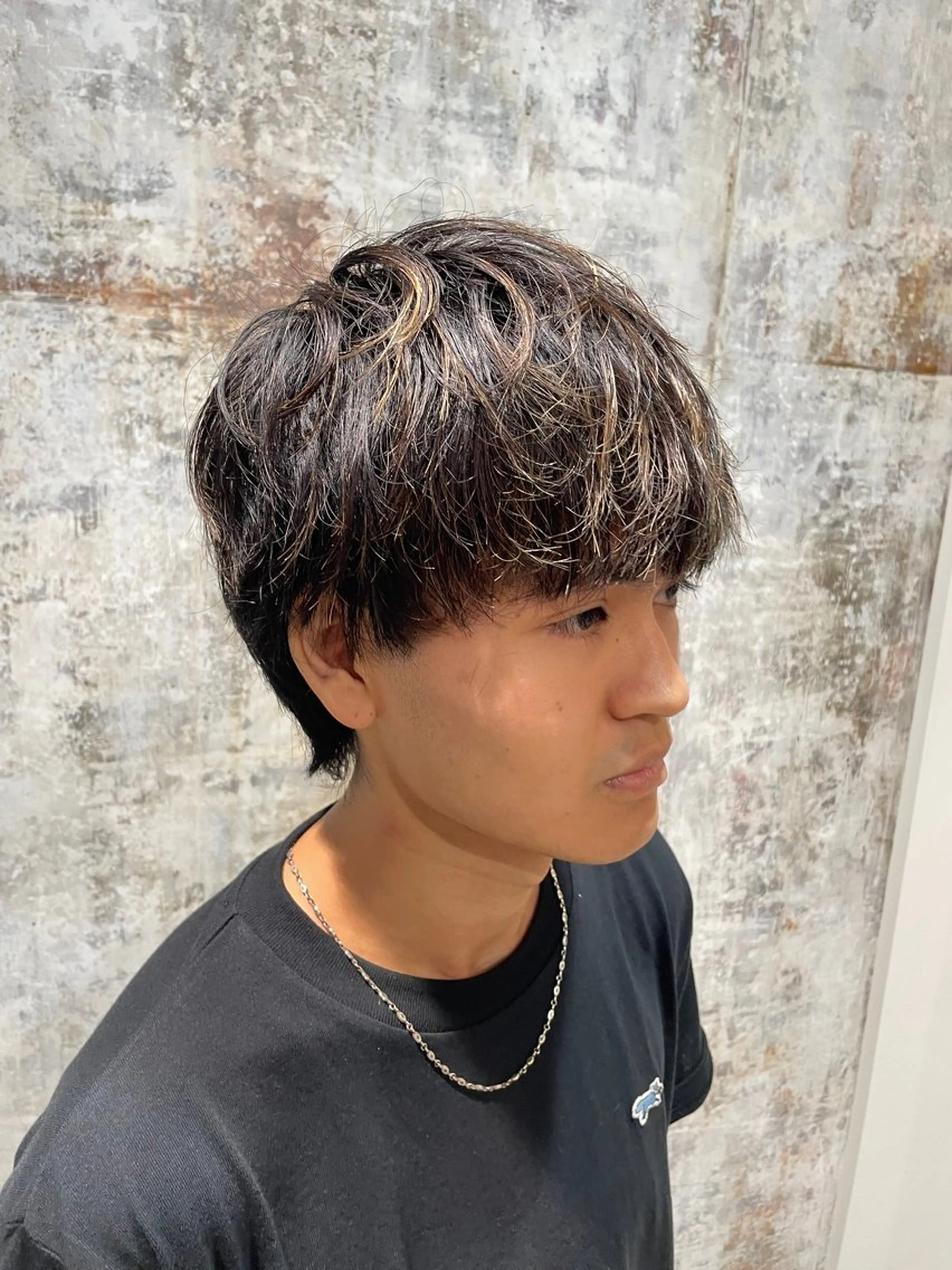 ショート パーマ スパイラルパーマ カット 【お洒落パーマ】 Elme　肥塚康汰郎のヘアスタイル