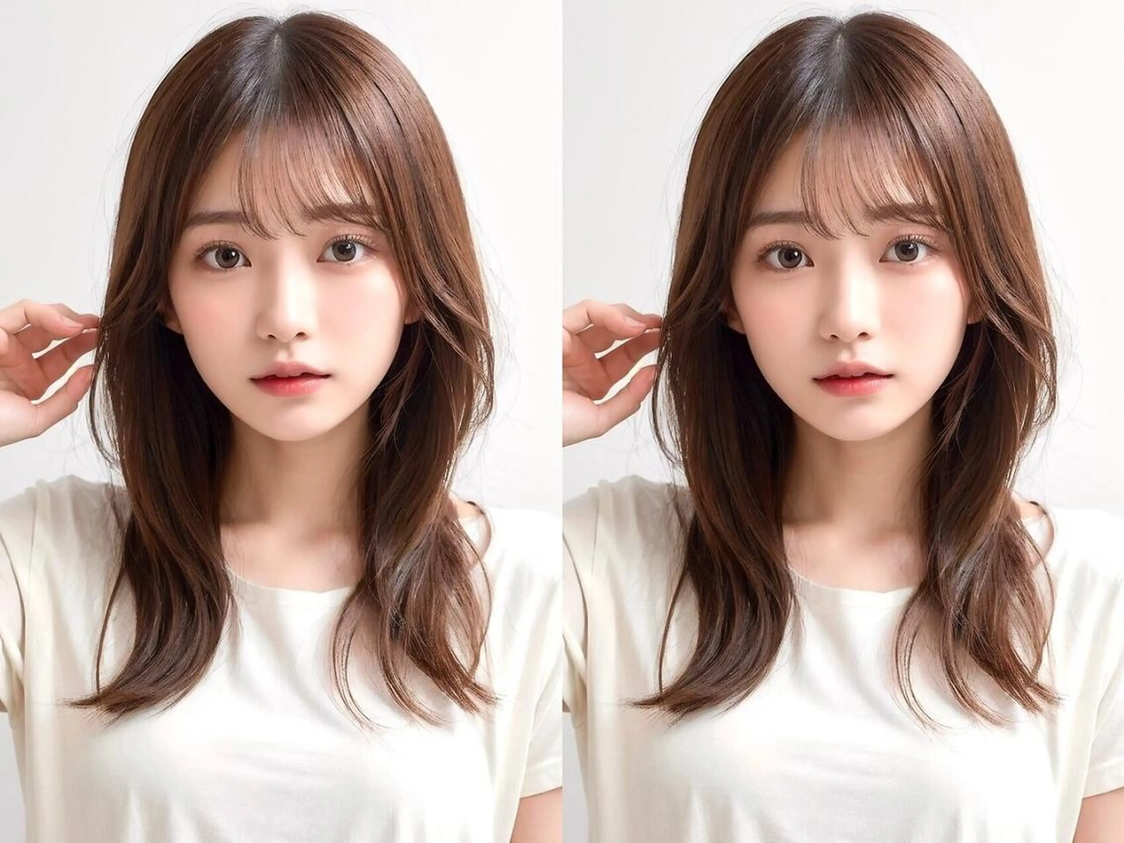 300色以上から選べるカラー + デザインカットの写真