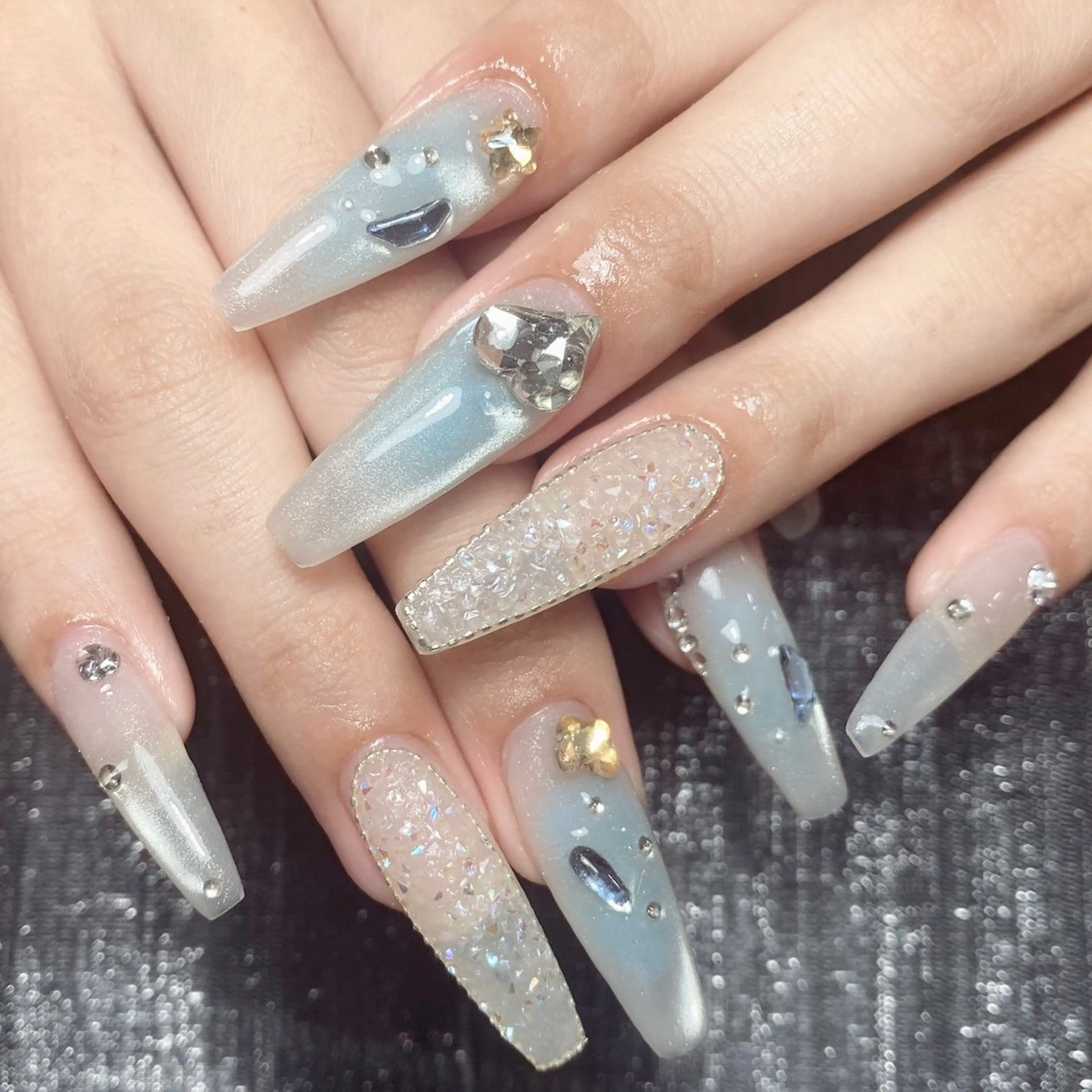 ネイル 韓国ネイル ワンホンネイル ハンドネイル ハンドケア Chang _Nailのネイルデザイン